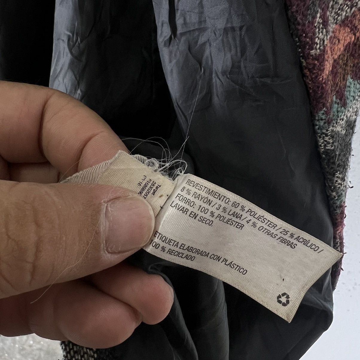 Japanese Brand VINTAGE AZTEC NAVAJO WOOL JACKET MOSSIMO SUPPLY CO 1987 Size US L / EU 52-54 / 3 - 11 Thumbnail