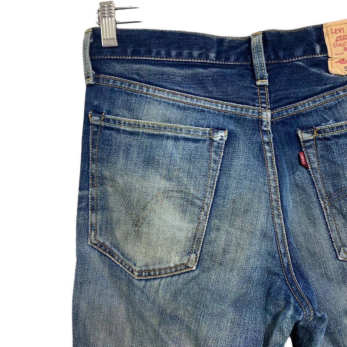 Levi's Vintage Levis 517 Denim Flare Jeans Rusty Size US 30 / EU 46 - 10 Thumbnail
