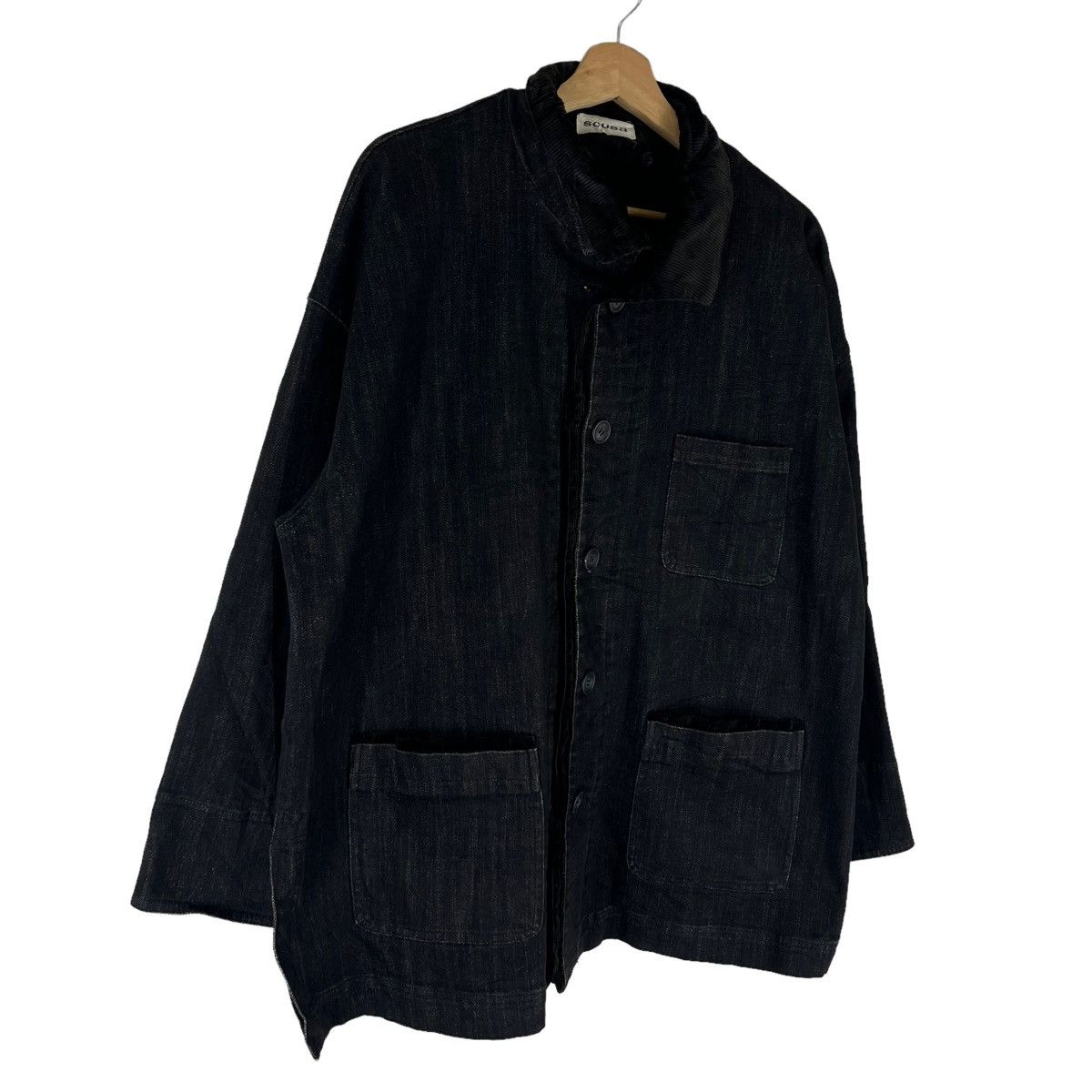 Japanese Brand VINTAGE CHORE WORK JACKET SCUSA JAPAN INSPIRED ISSEY MIYAKE Size US L / EU 52-54 / 3 - 2 Thumbnail
