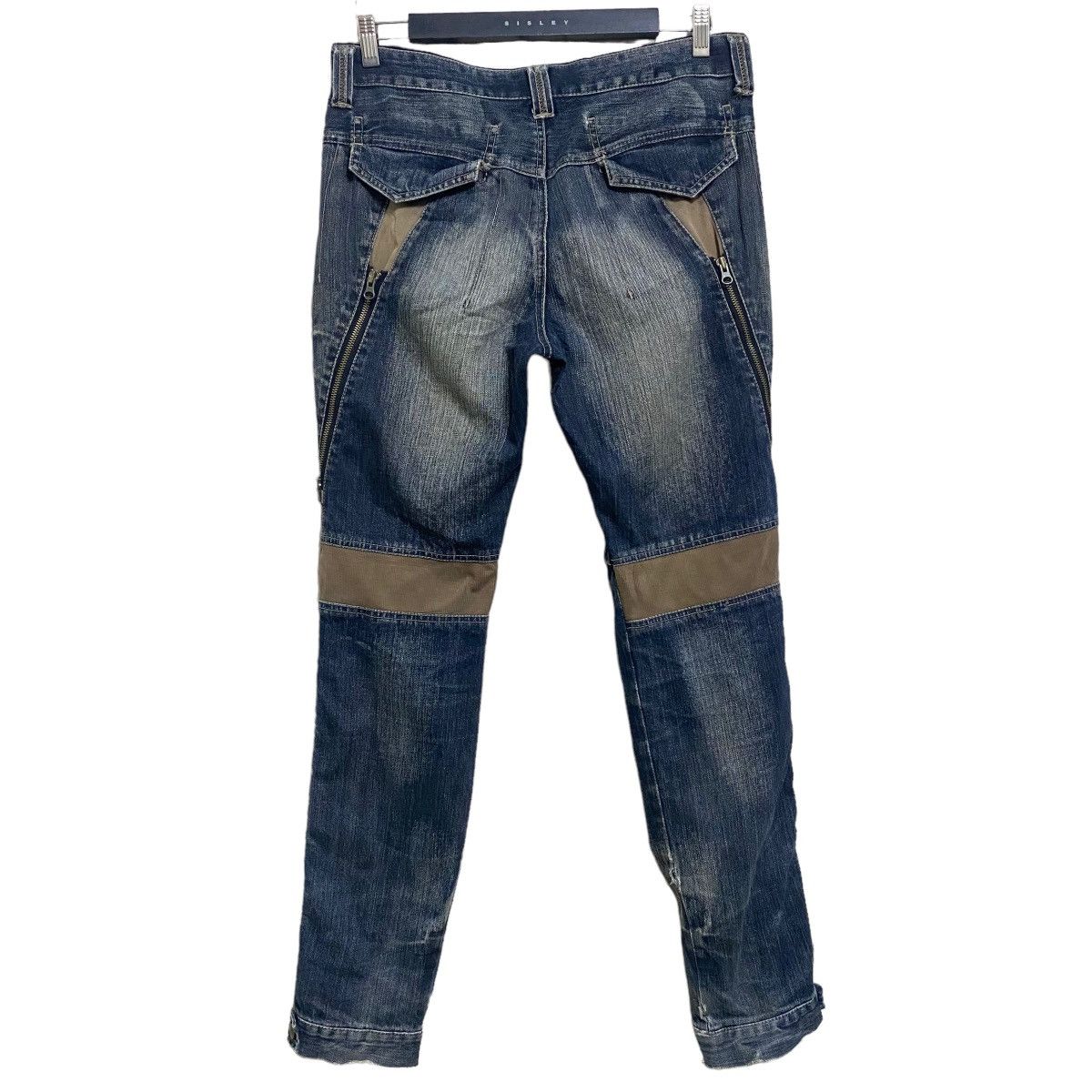 PPFM PPFM Denim Bondage Pants long zipped Size US 32 / EU 48 - 2 Thumbnail
