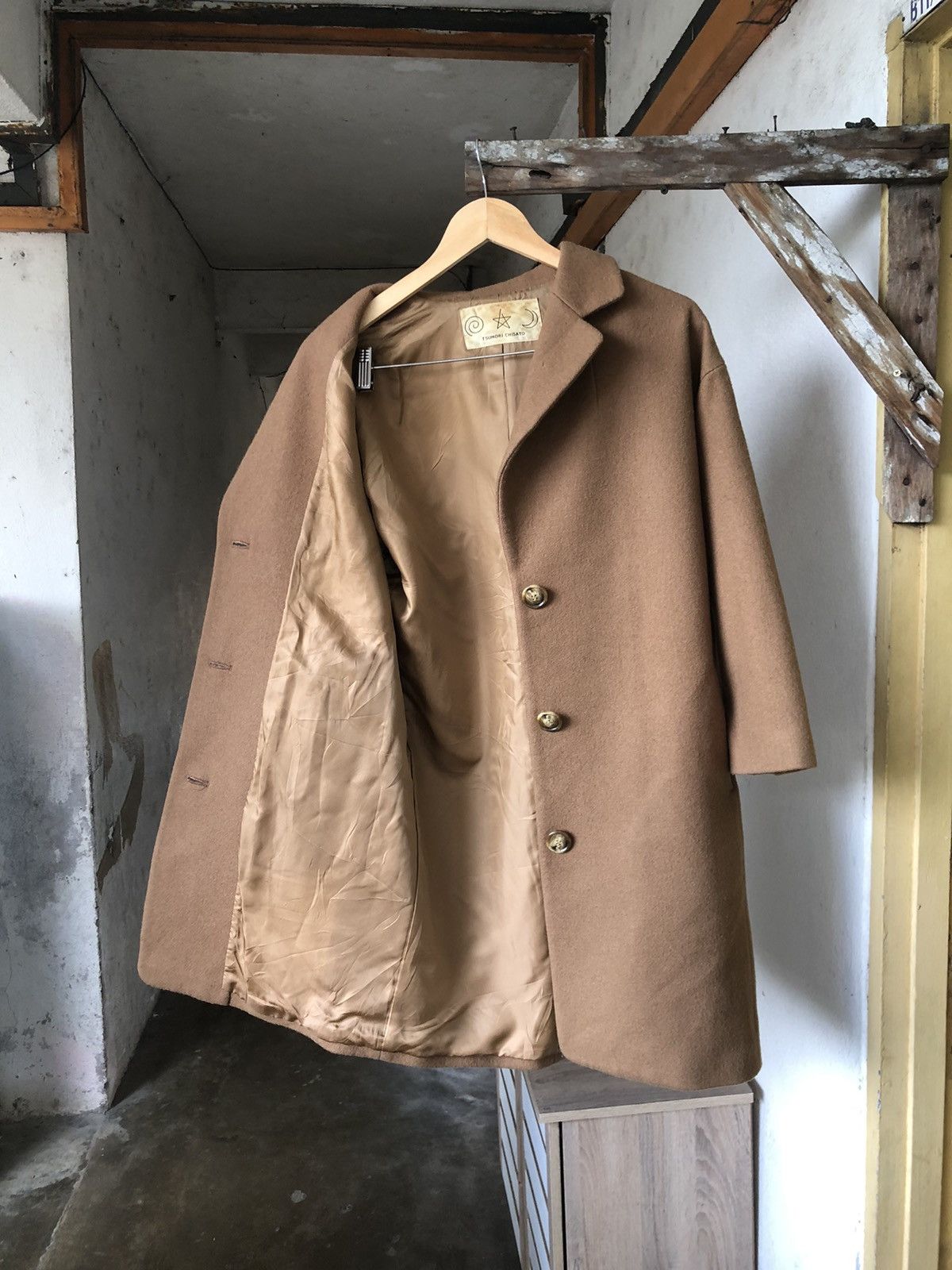 Tsumori Chisato Vintage Issey Miyake Tsumori Chisato Wool Winter Long Coat Size L / US 10 / IT 46 - 3 Thumbnail