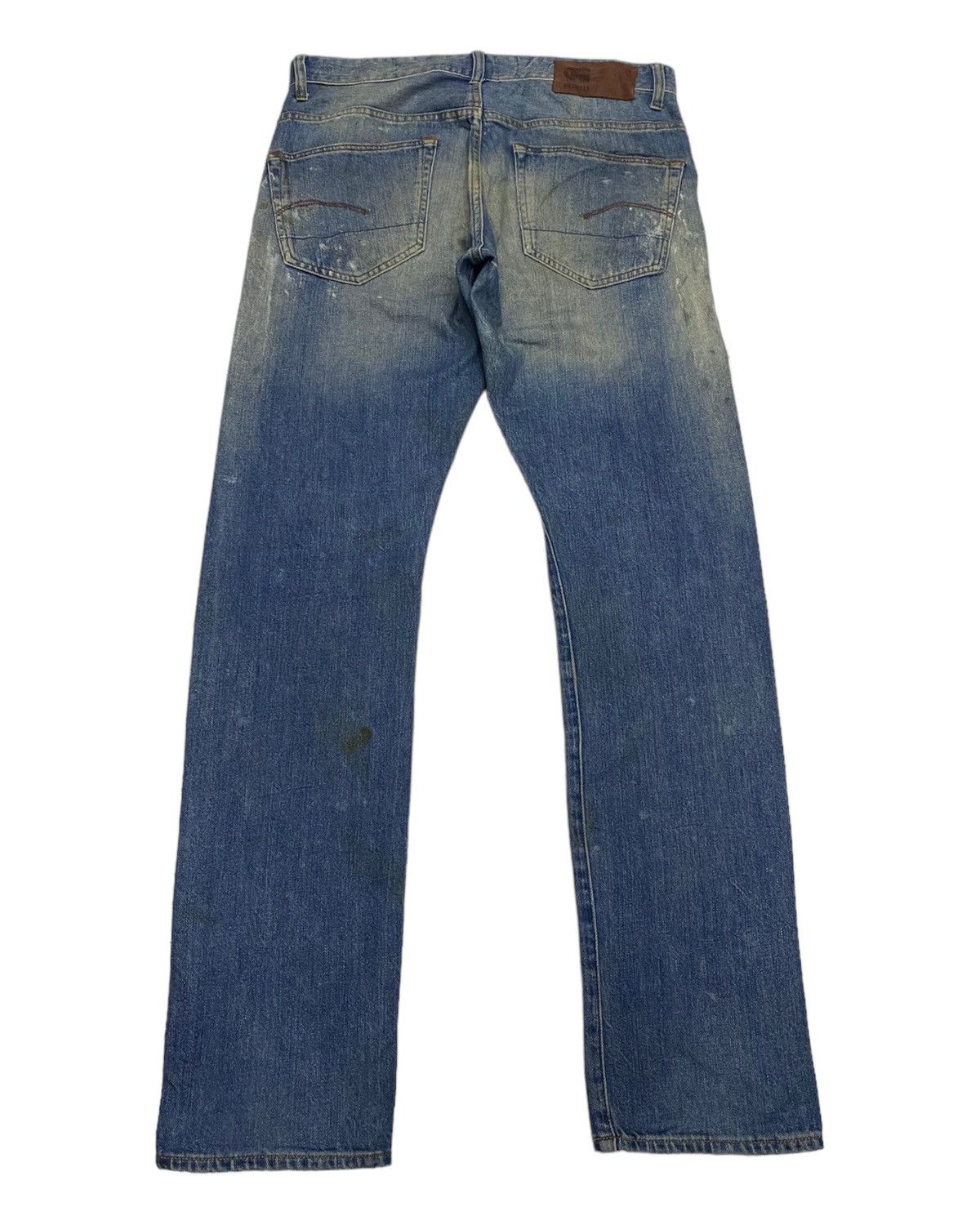 Beauty Beast × G-Star G STAR RAW DISTRESSED PAINTER SPLASH DENIM JEANS Size US 34 / EU 50 - 2 Thumbnail