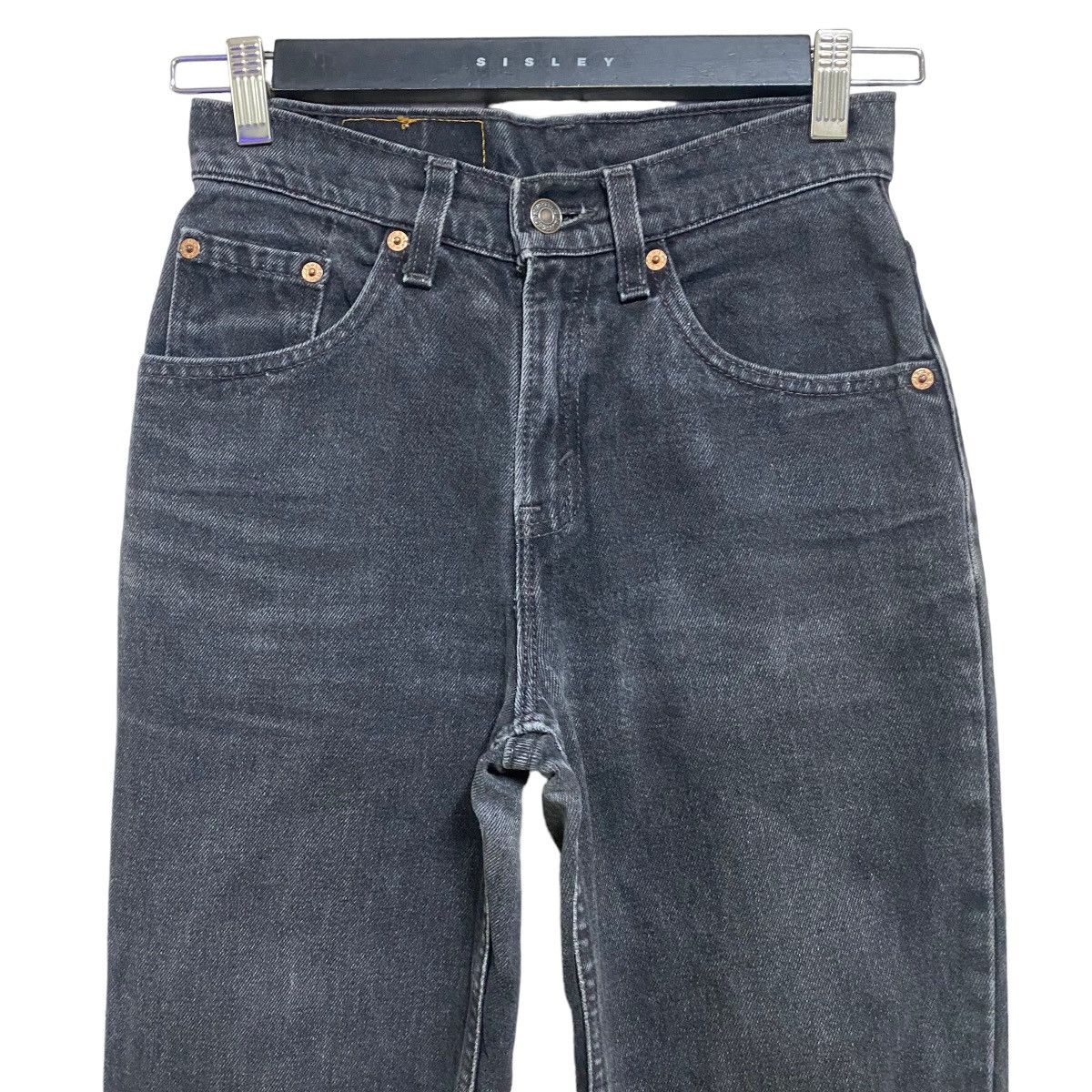 Levi's Vintage 90s Levis 517 Boot cut Jeans Fade Black Size US 26 / EU 42 - 3 Thumbnail
