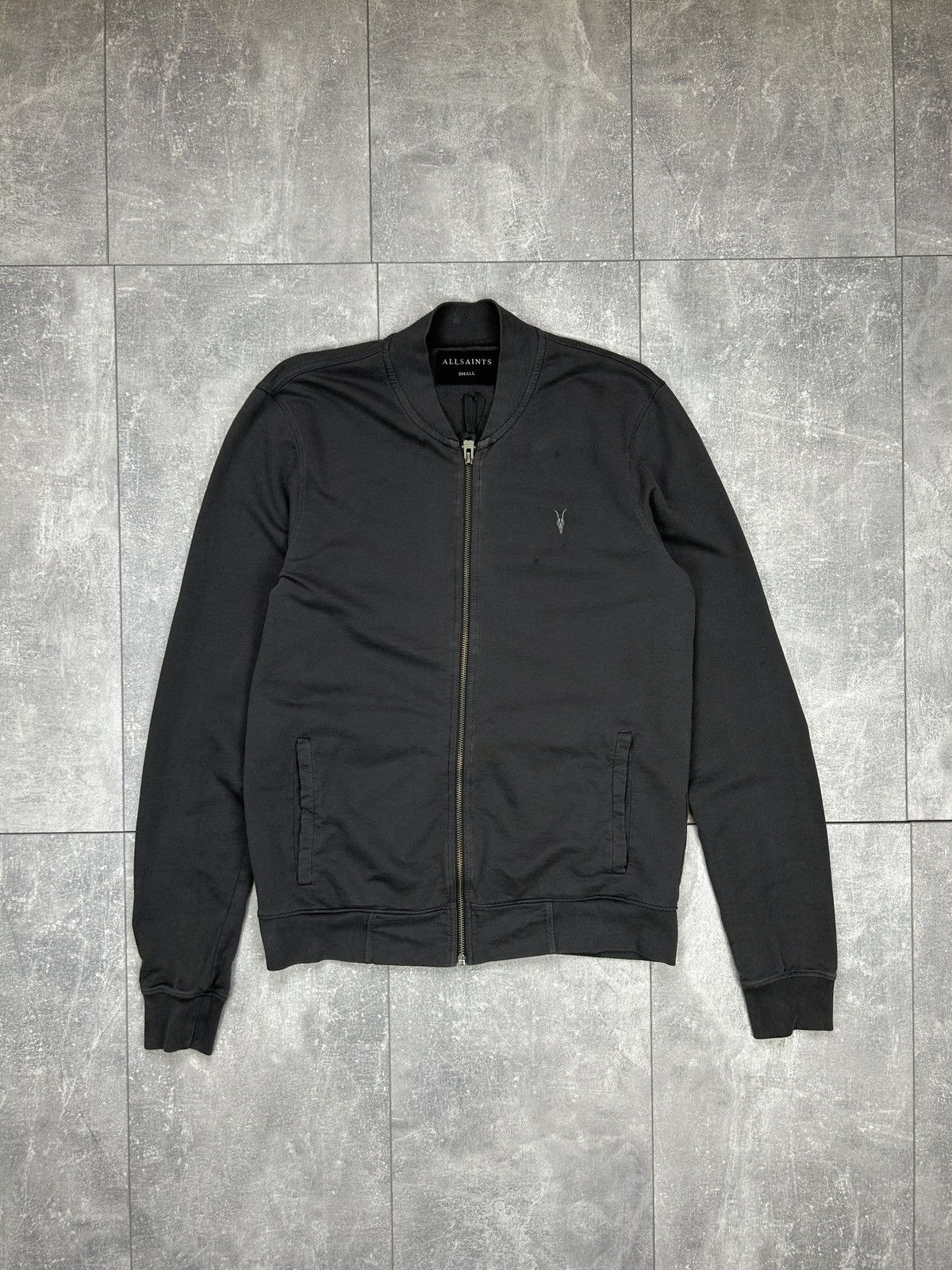 Allsaints × Japanese Brand Mens AllSaints Saturn Bomber basic cotton luxury Japanese Size US S / EU 44-46 / 1 - 2 Thumbnail