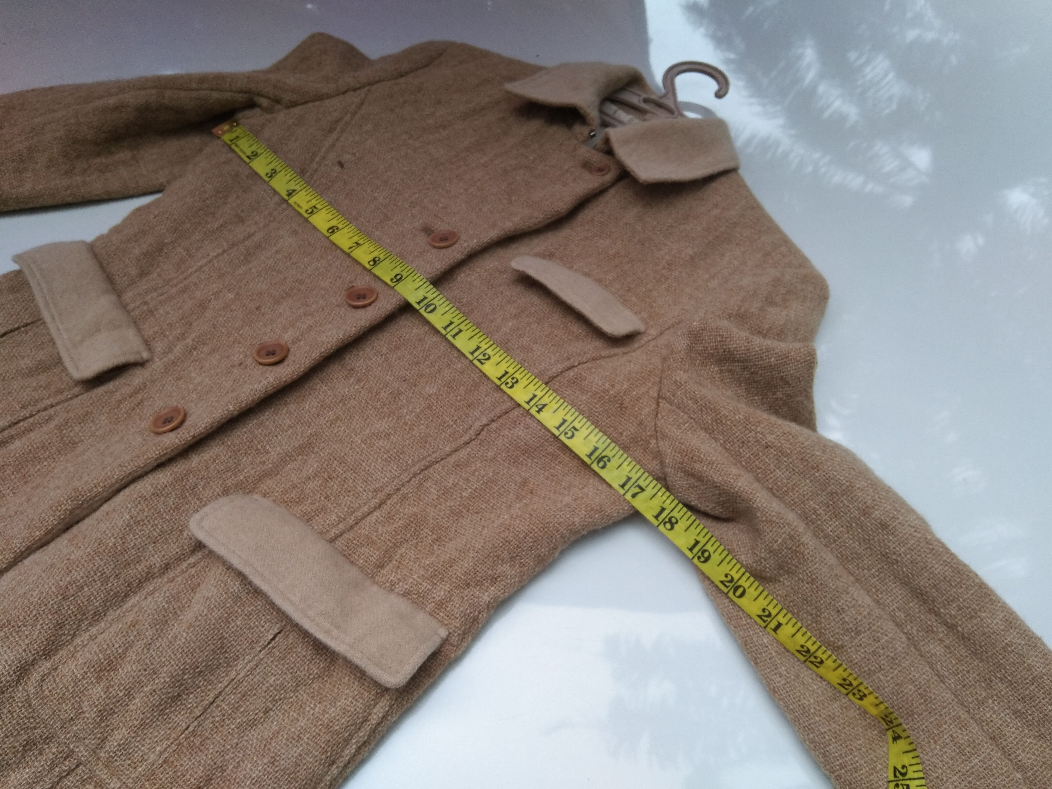 Comme Ca Ism × Japanese Brand COMME CA DU MODE TWEED JACKET Size XXS / US 00 / IT 34 - 9 Thumbnail