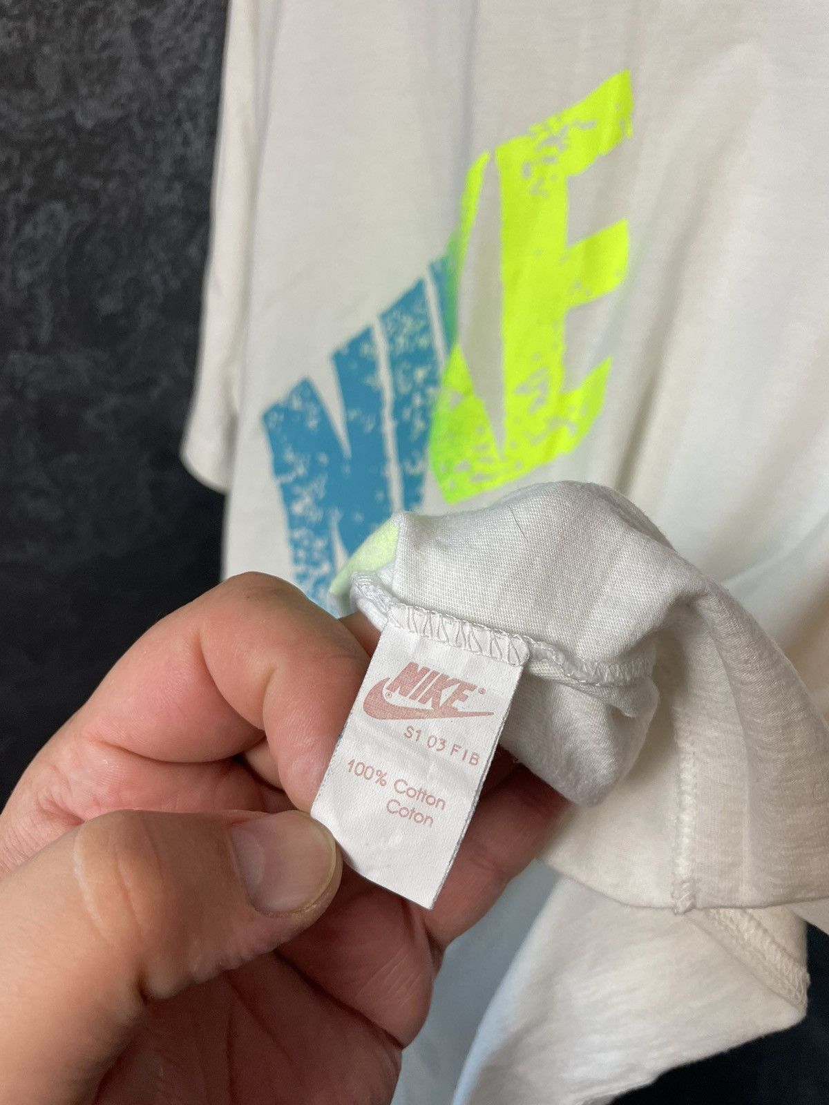 Nike × Nike ACG × Vintage Crazy Vintage Y2K Nike T Shirt Essential Swoosh Unique Size US L / EU 52-54 / 3 - 6 Thumbnail
