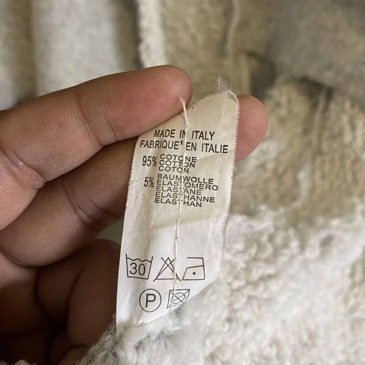 Vintage Vintage Made In Italy Sherpa Jacket Size M / US 6-8 / IT 42-44 - 6 Thumbnail