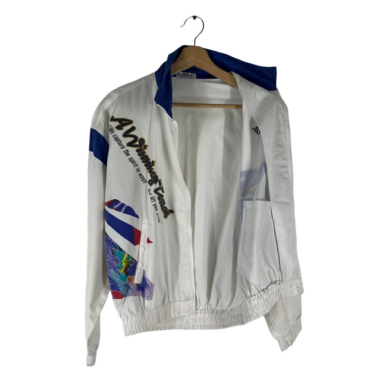 Japanese Brand VINTAGE BOMBER JACKET YONEX JAPAN INSPIRED ISSEY MIYAKE Size US M / EU 48-50 / 2 - 6 Thumbnail