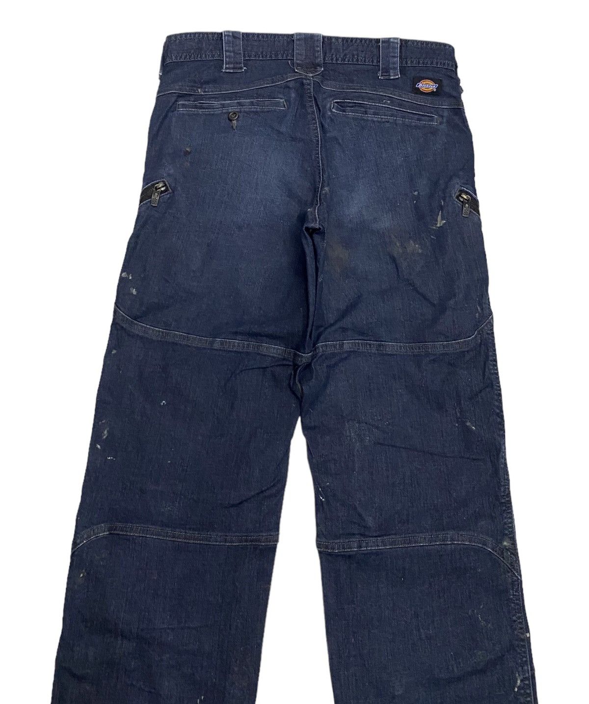 Dickies RARE🔥VINTAGE DICKIES PAINT SPLASH ZIPPER POCKET DENIM JEANS Size US 32 / EU 48 - 4 Thumbnail