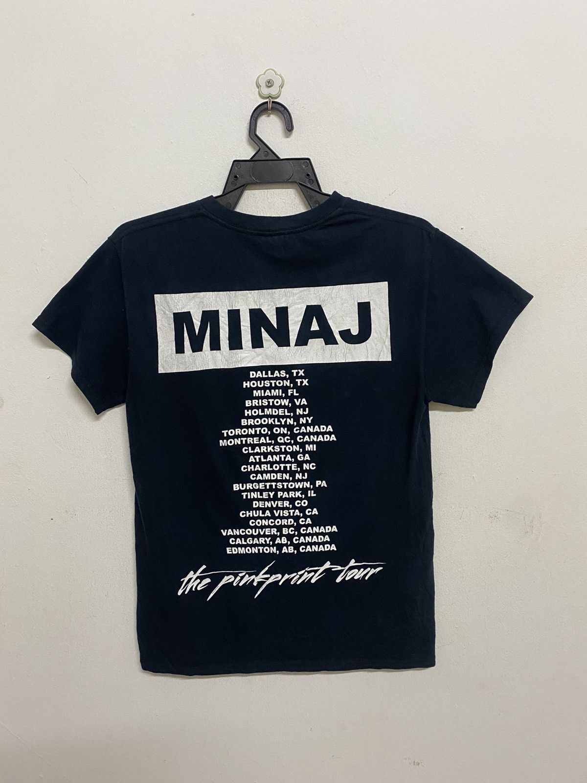 Band Tees × Vintage Nicki Minaj The Pink Print Tour Size US S / EU 44-46 / 1 - 4 Thumbnail