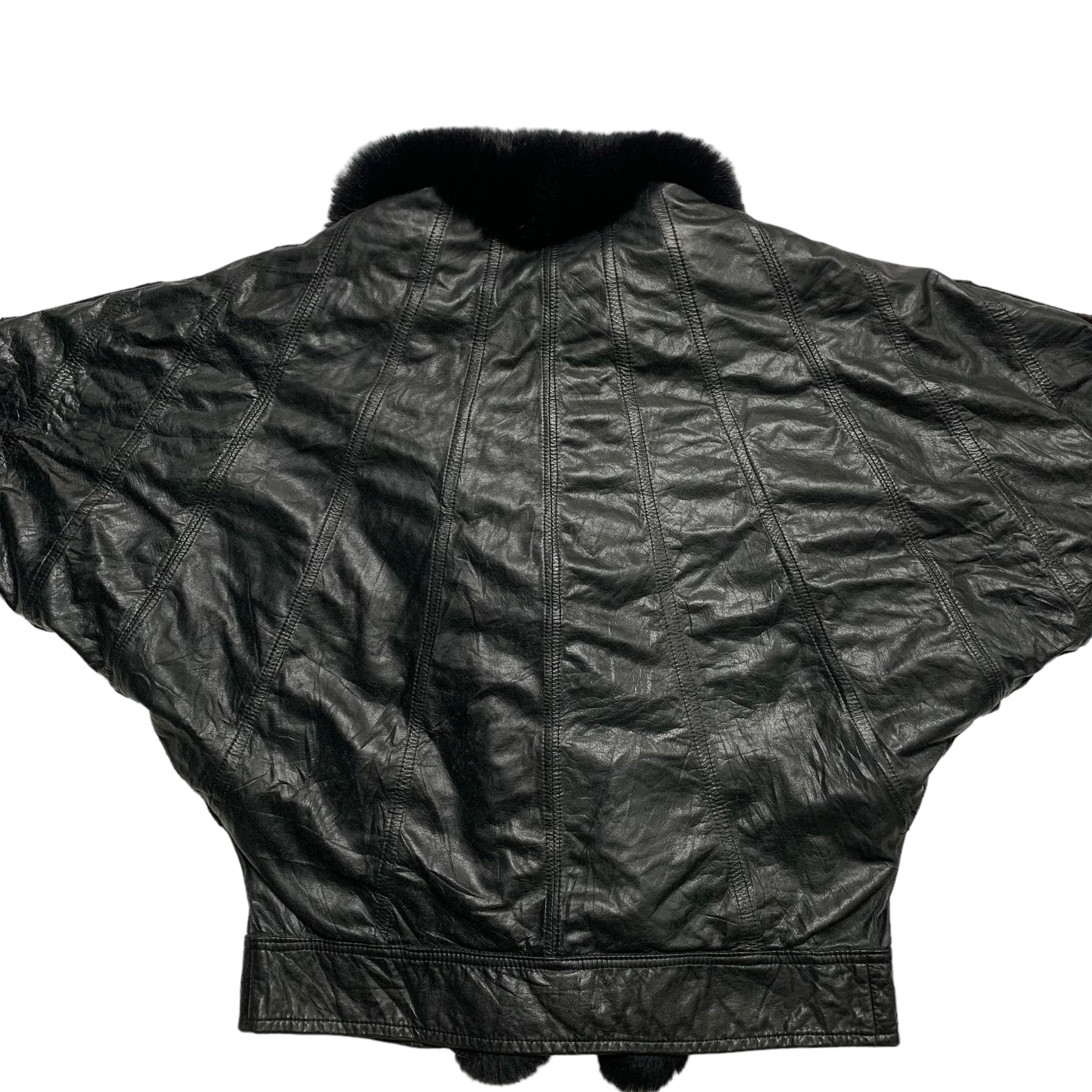 Other Japanese Brand Faux Fur Leather Jacket Size M / US 6-8 / IT 42-44 - 11 Thumbnail