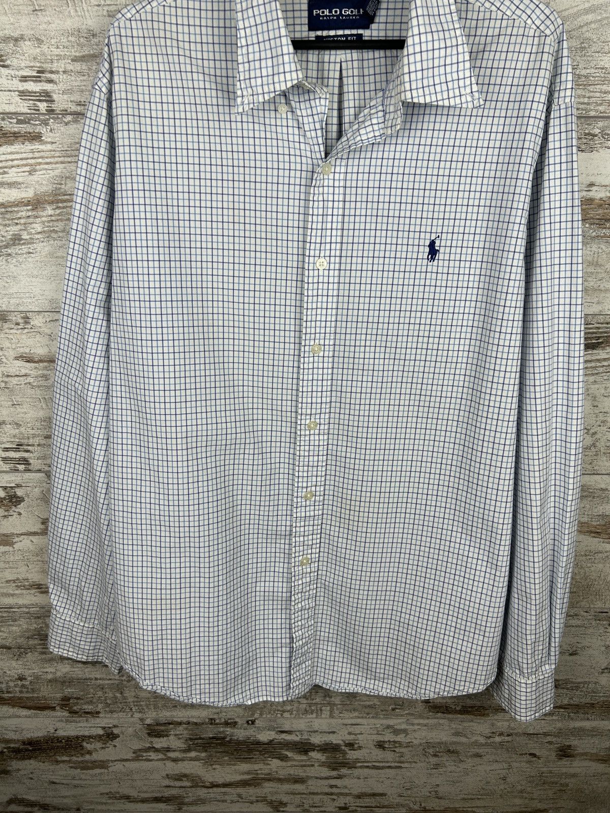 Polo Ralph Lauren × Vintage Mens Vintage Polo Ralph Lauren Golf Shirt button up Luxury Size US XL / EU 56 / 4 - 4 Thumbnail