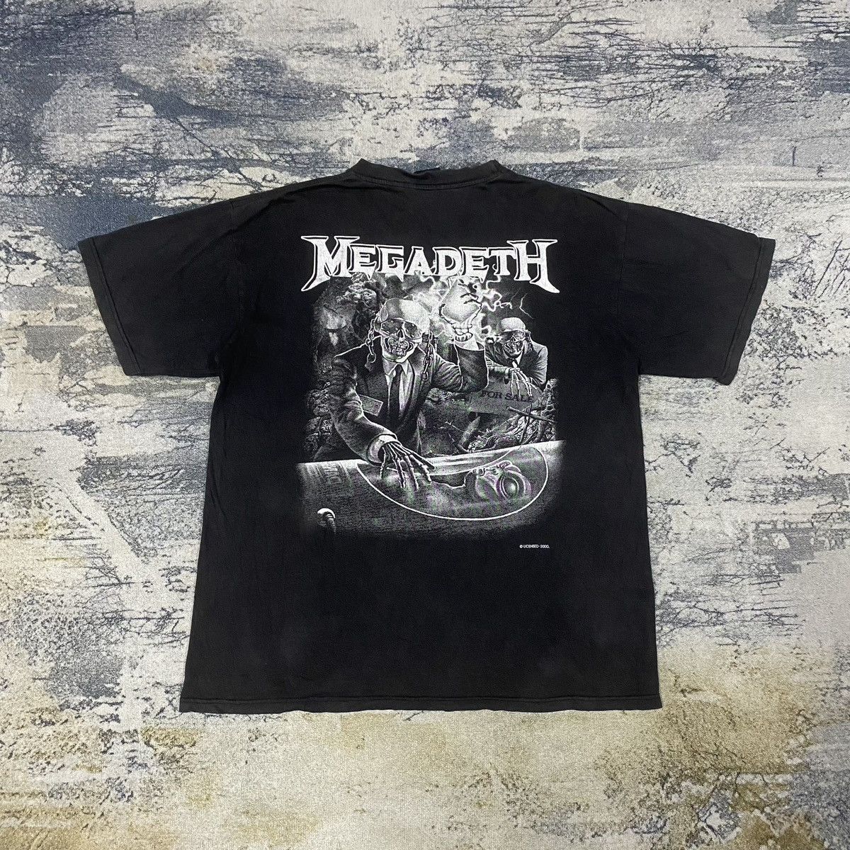 Band Tees Vintage Y2K Megadeth Thrash Metal Band Tee Size US L / EU 52-54 / 3 - 2 Thumbnail