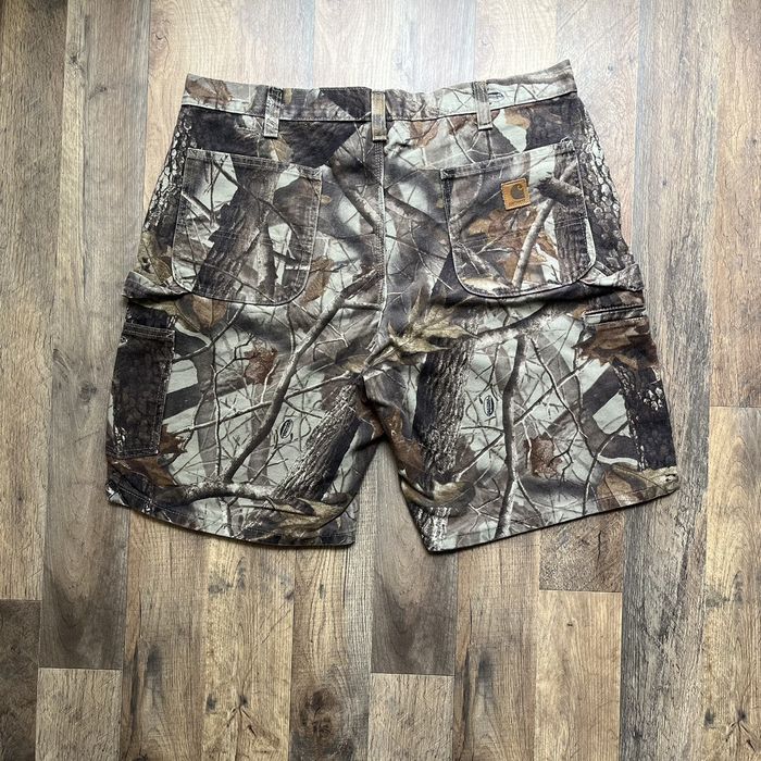 Vintage CRAZY VTG Realistic Camo Carhartt Shorts Realtree 38 Wasit ...