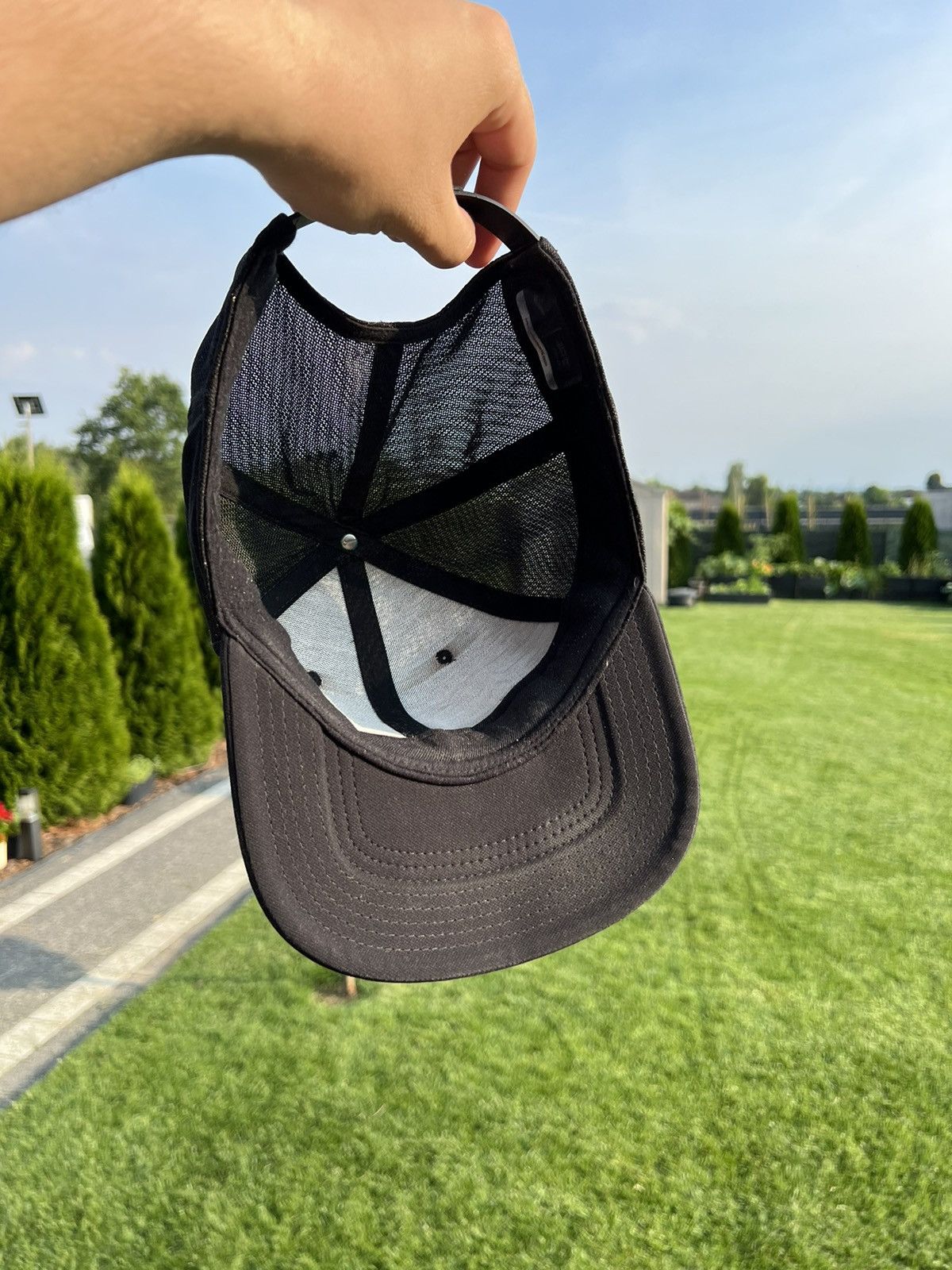 Nike vintage 90s black nike spellout logo snapback hat Size ONE SIZE - 5 Thumbnail