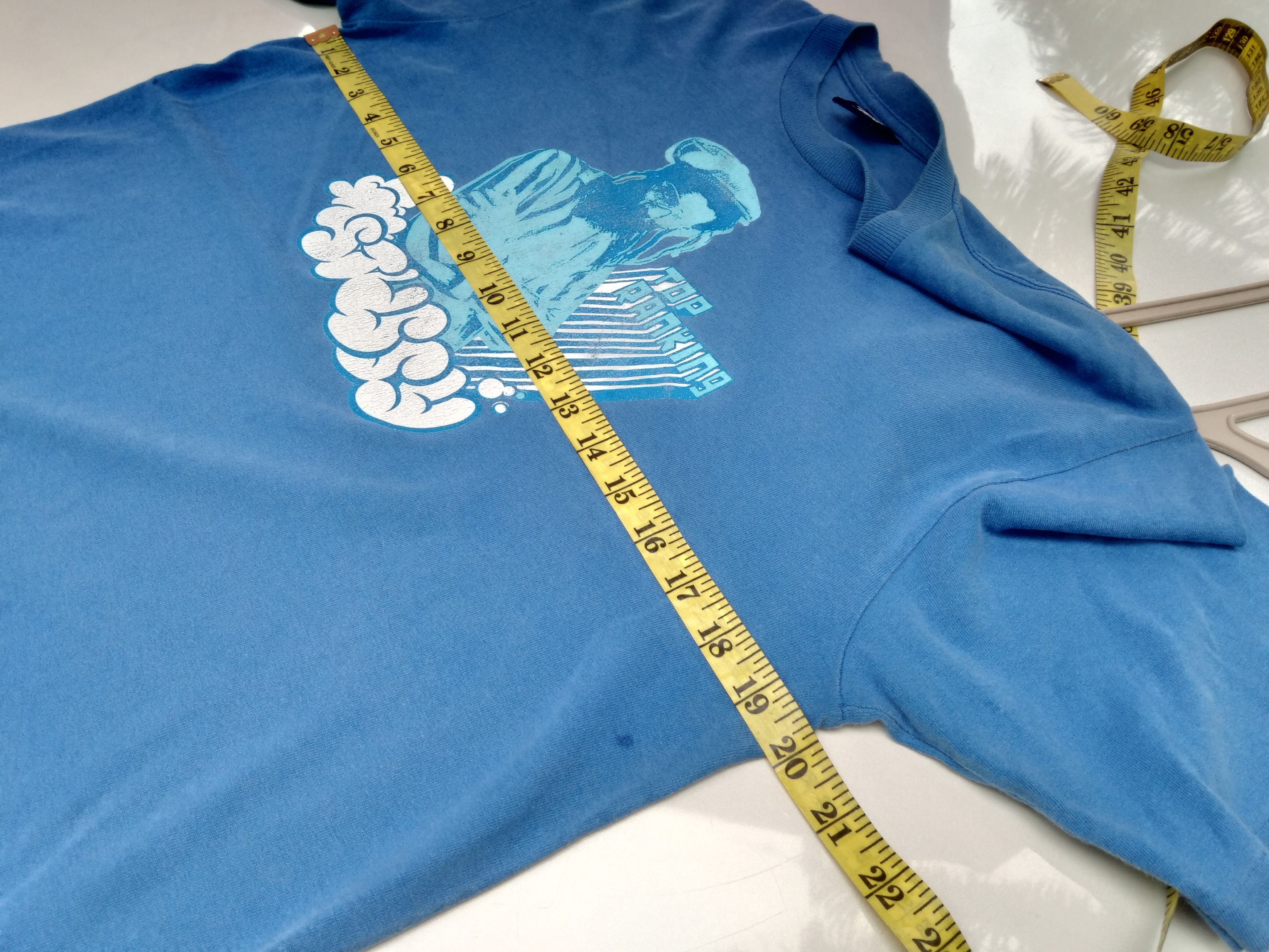Stussy × Vintage VINTAGE STUSSY TOP RANK T-SHIRT Size US M / EU 48-50 / 2 - 9 Thumbnail