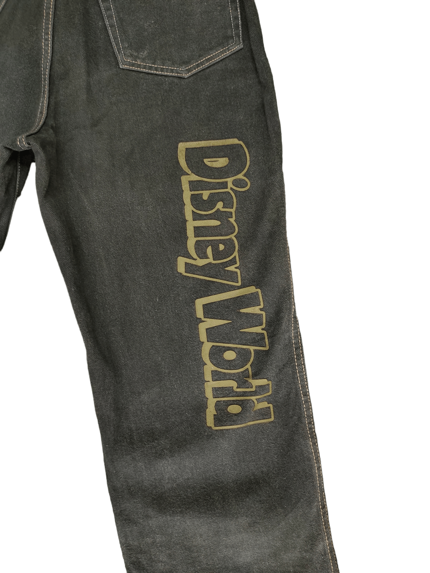Mickey & Co. Vintage 80s Mickey & Donald Duck High Rise Denim Jeans Size 23" - 14 Thumbnail