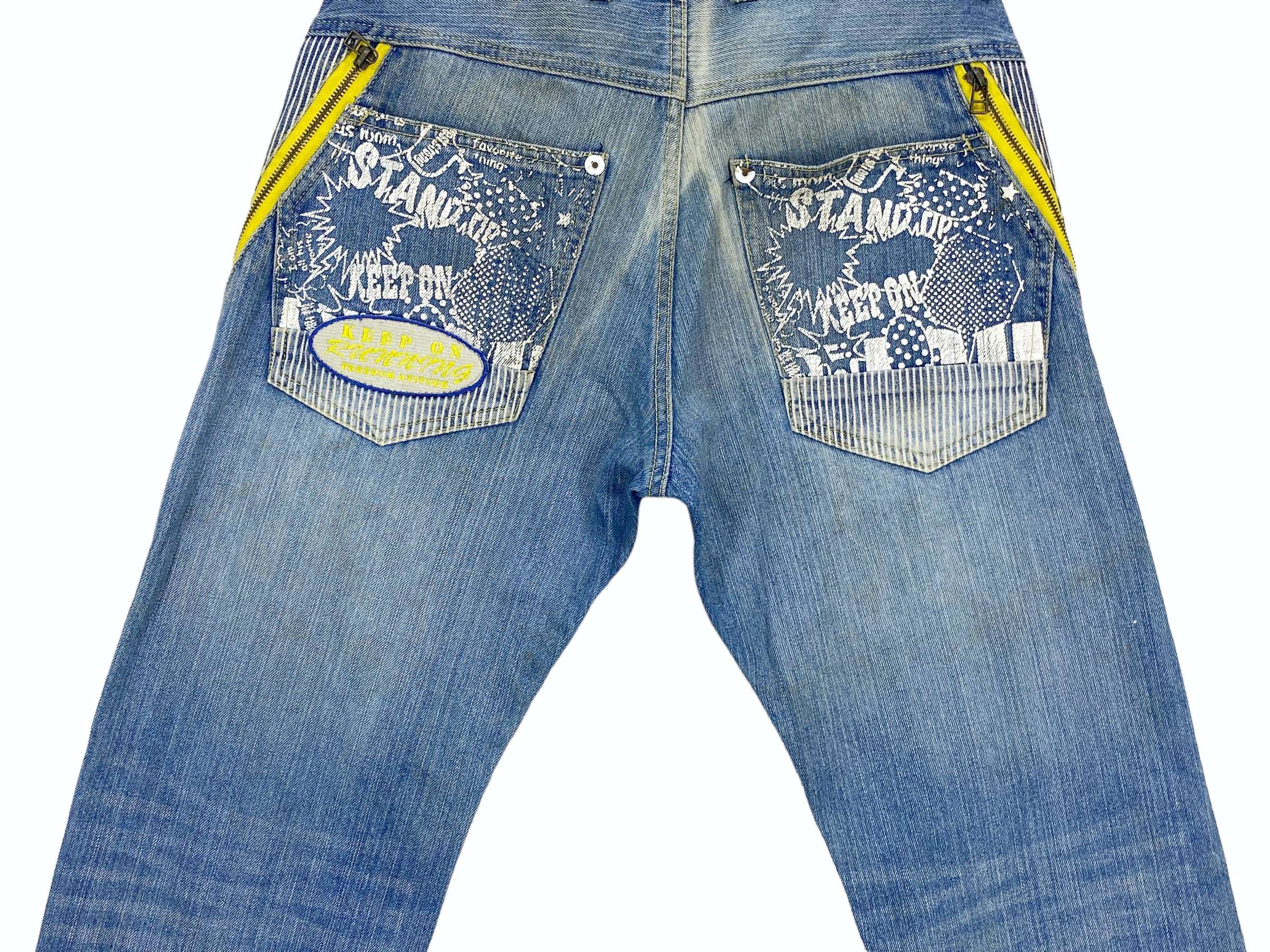 Japanese Brand Double Focus Jeans Multizipper Jeans Size US 32 / EU 48 - 7 Thumbnail