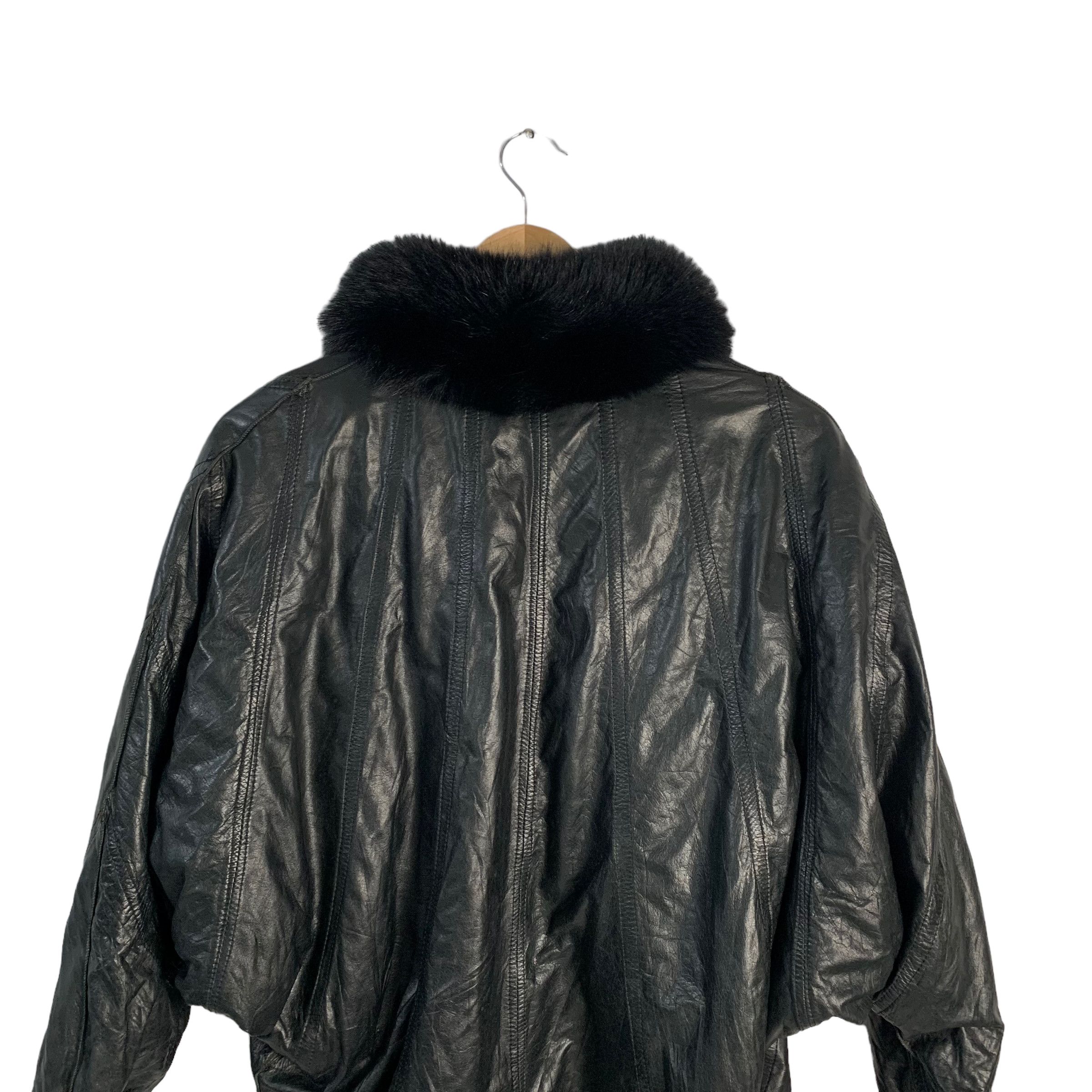 Other Japanese Brand Faux Fur Leather Jacket Size M / US 6-8 / IT 42-44 - 9 Thumbnail