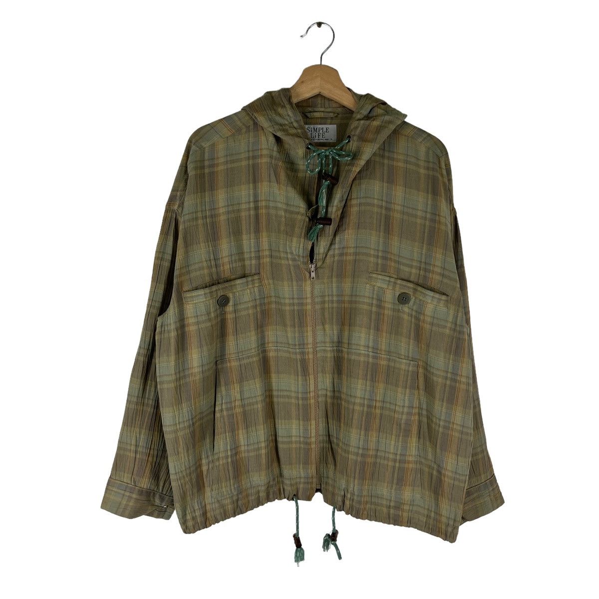 Japanese Brand VINTAGE CHORE ANORAK JACKET SIMPLE LIFE JAPAN ISSEY MIYAKE Size US L / EU 52-54 / 3 - 1 Thumbnail