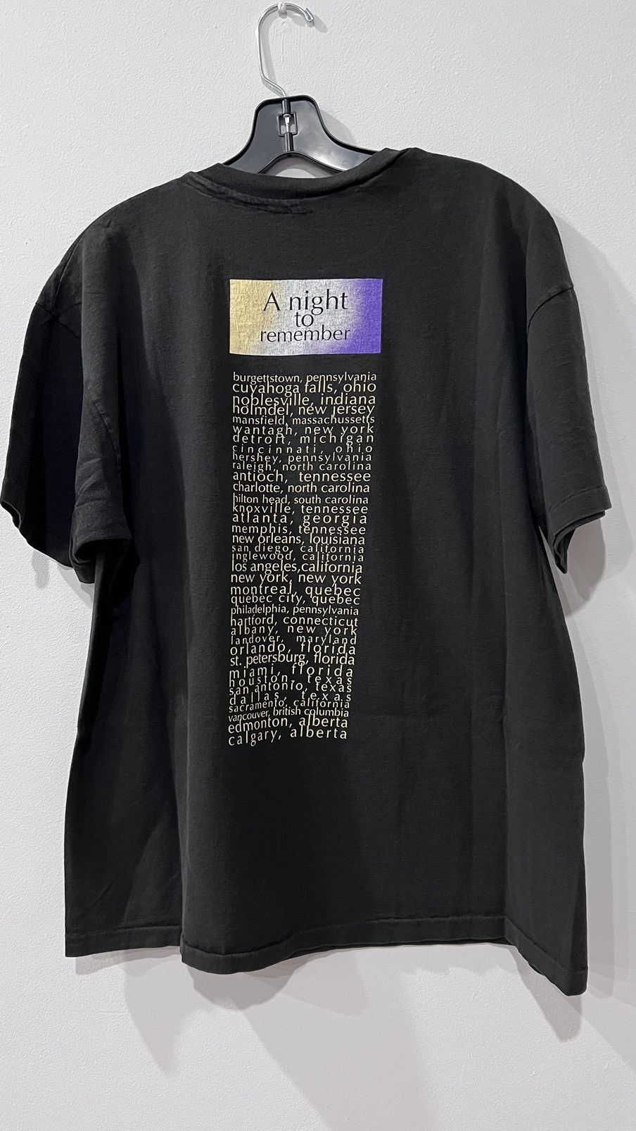 Band Tees × Vintage 1993 Rod Stewart “A Night to Remember” Tour Tee Size Large Size US L / EU 52-54 / 3 - 5 Thumbnail