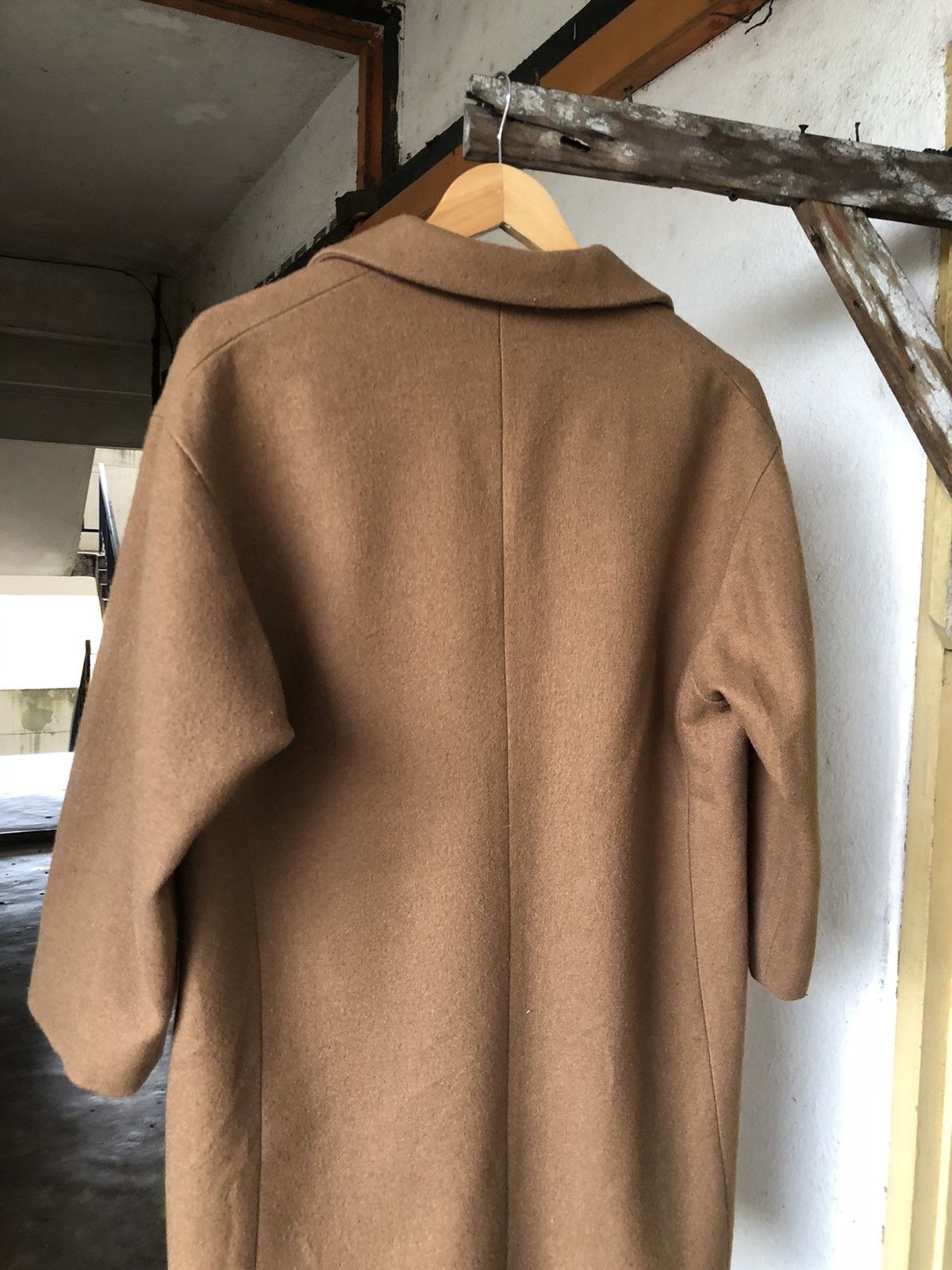 Tsumori Chisato Vintage Issey Miyake Tsumori Chisato Wool Winter Long Coat Size L / US 10 / IT 46 - 17 Thumbnail
