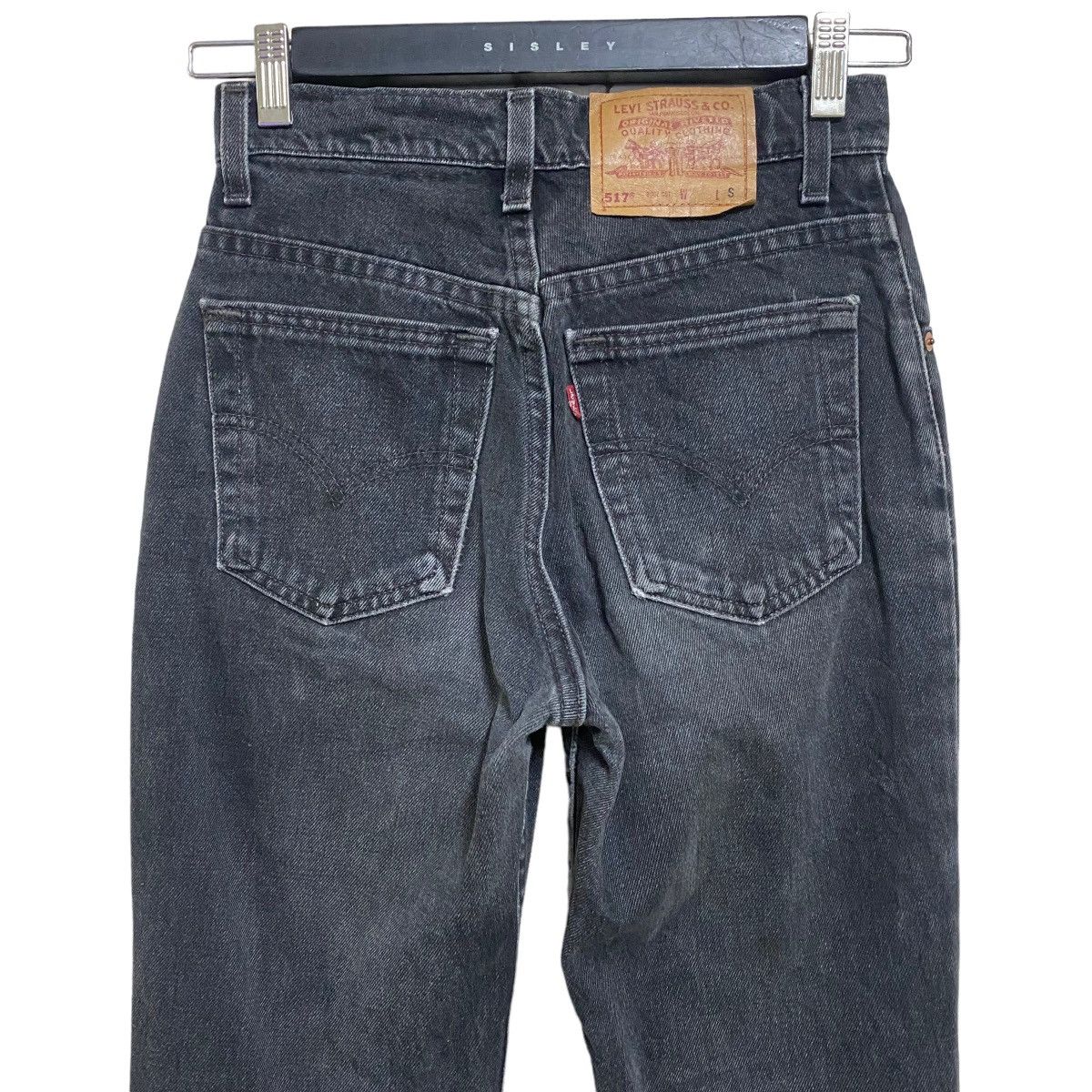 Levi's Vintage 90s Levis 517 Boot cut Jeans Fade Black Size US 26 / EU 42 - 9 Thumbnail