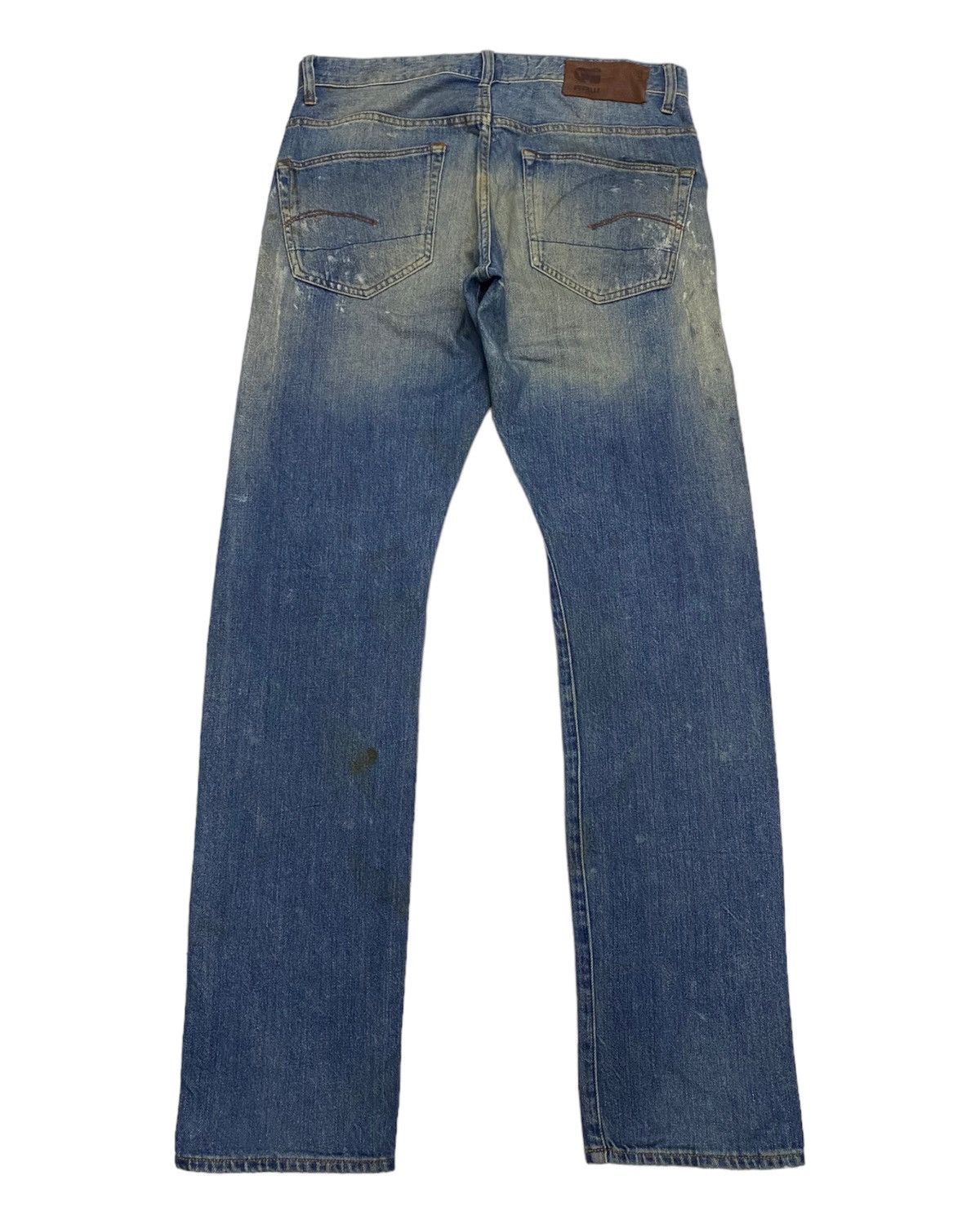Beauty Beast × G-Star G STAR RAW DISTRESSED PAINTER SPLASH DENIM JEANS Size US 34 / EU 50 - 7 Thumbnail