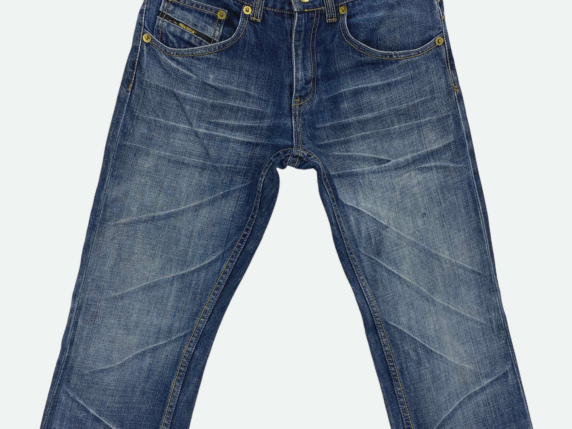 Japanese Brand Apestein Denim Jeans Flare Women Jeans Bootcut Jeans Size US 28 / EU 44 - 4 Thumbnail