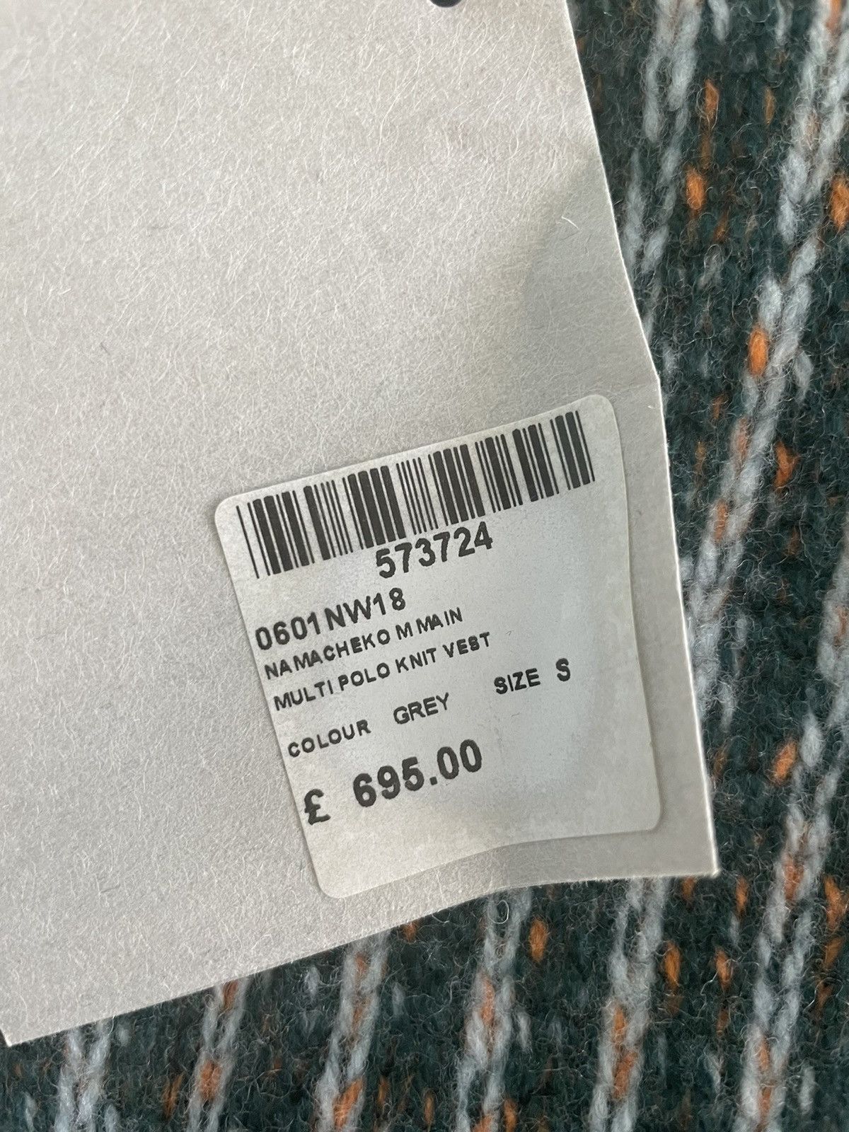 Namacheko AW18 Multi Polo Knit Vest Size US S / EU 44-46 / 1 - 6 Thumbnail
