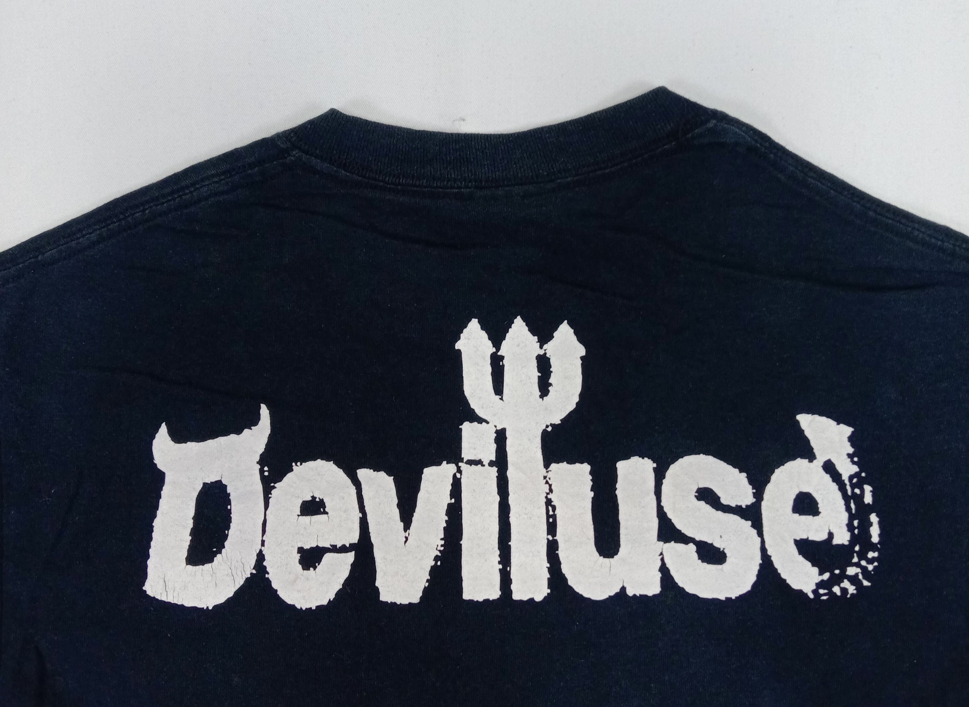 Japanese Brand Vintage Deviluse T Shirt Size US L / EU 52-54 / 3 - 5 Thumbnail