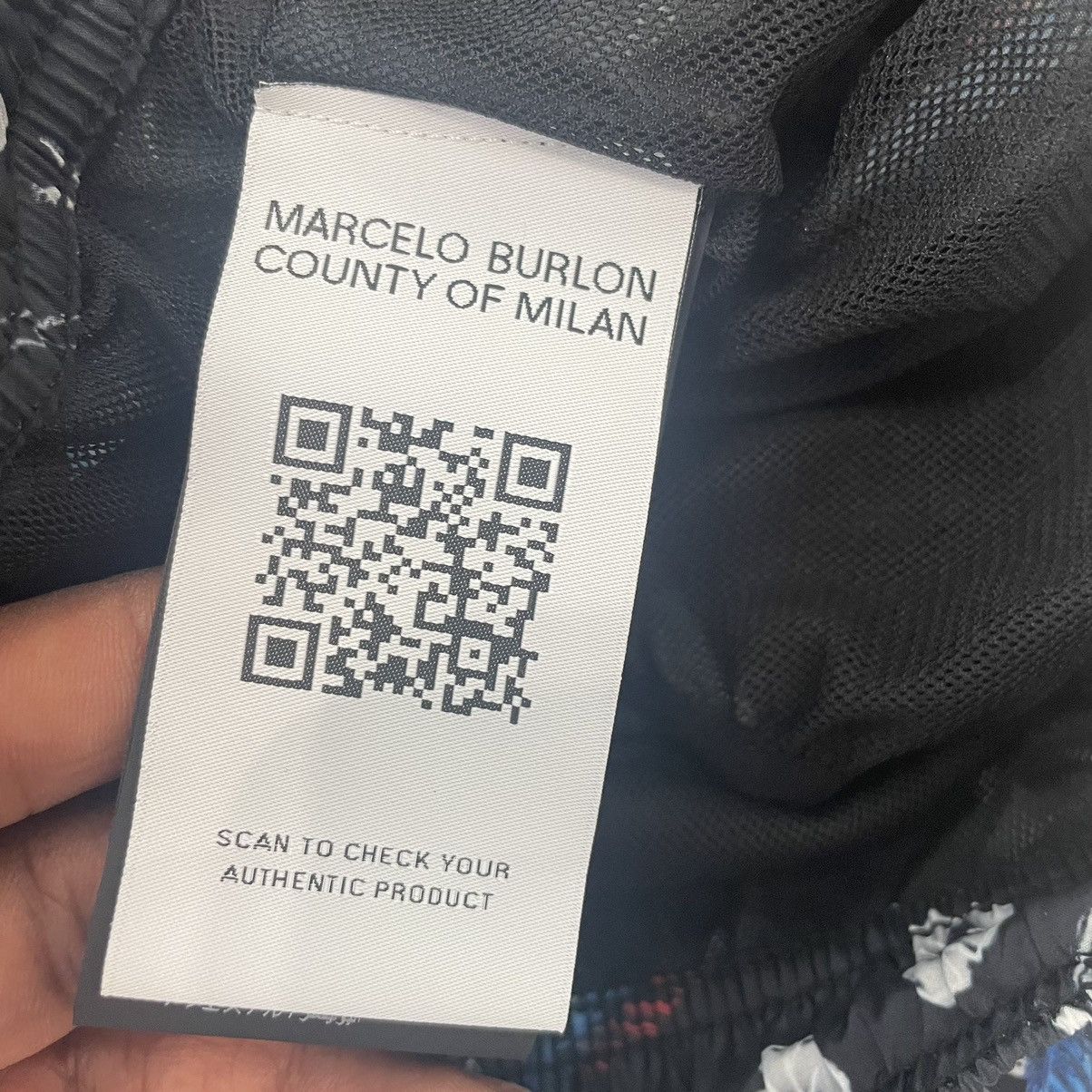 Marcelo Burlon Marcelo Burlon Allover Hawaii Shorts Size M Size US 32 / EU 48 - 4 Thumbnail