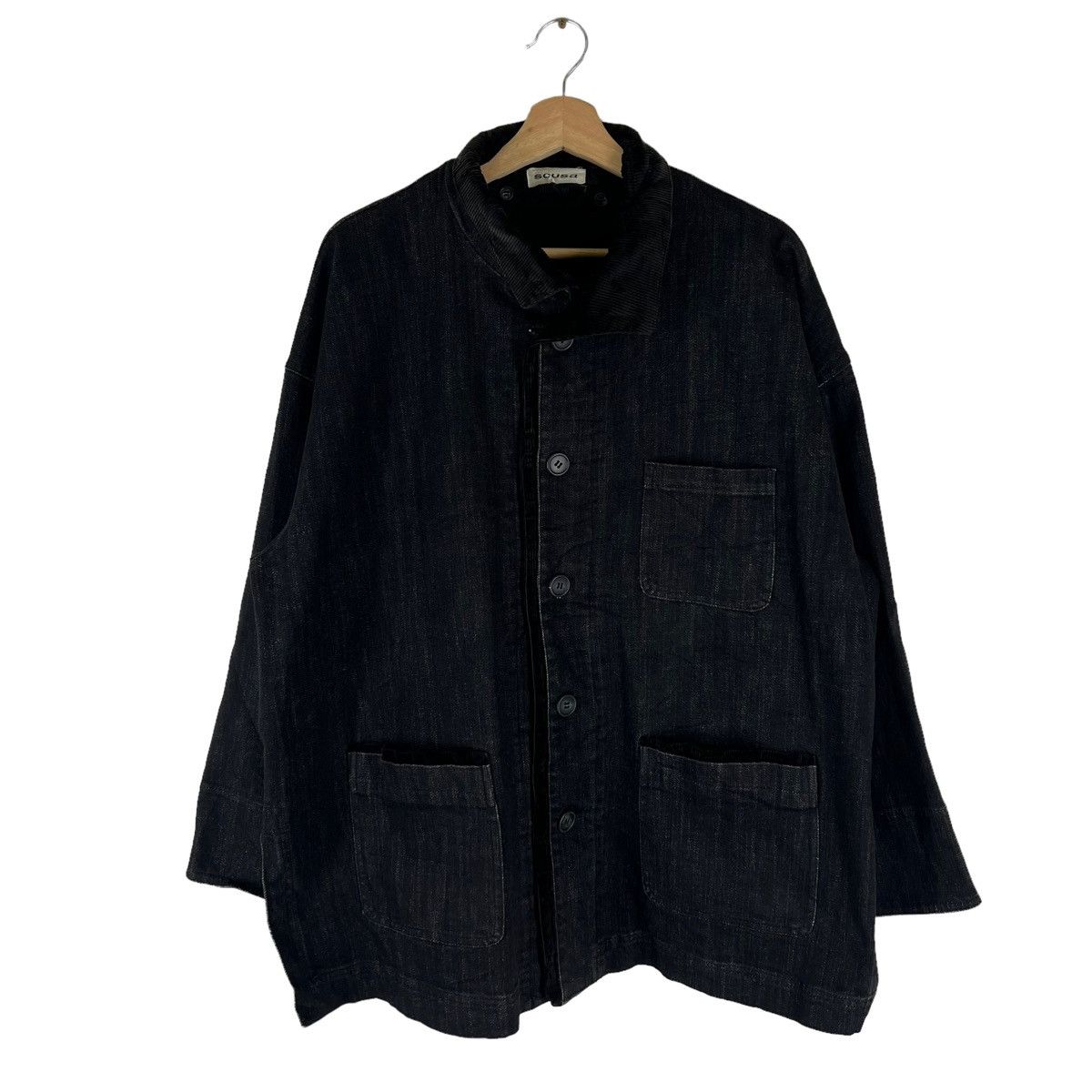 Japanese Brand VINTAGE CHORE WORK JACKET SCUSA JAPAN INSPIRED ISSEY MIYAKE Size US L / EU 52-54 / 3 - 1 Thumbnail