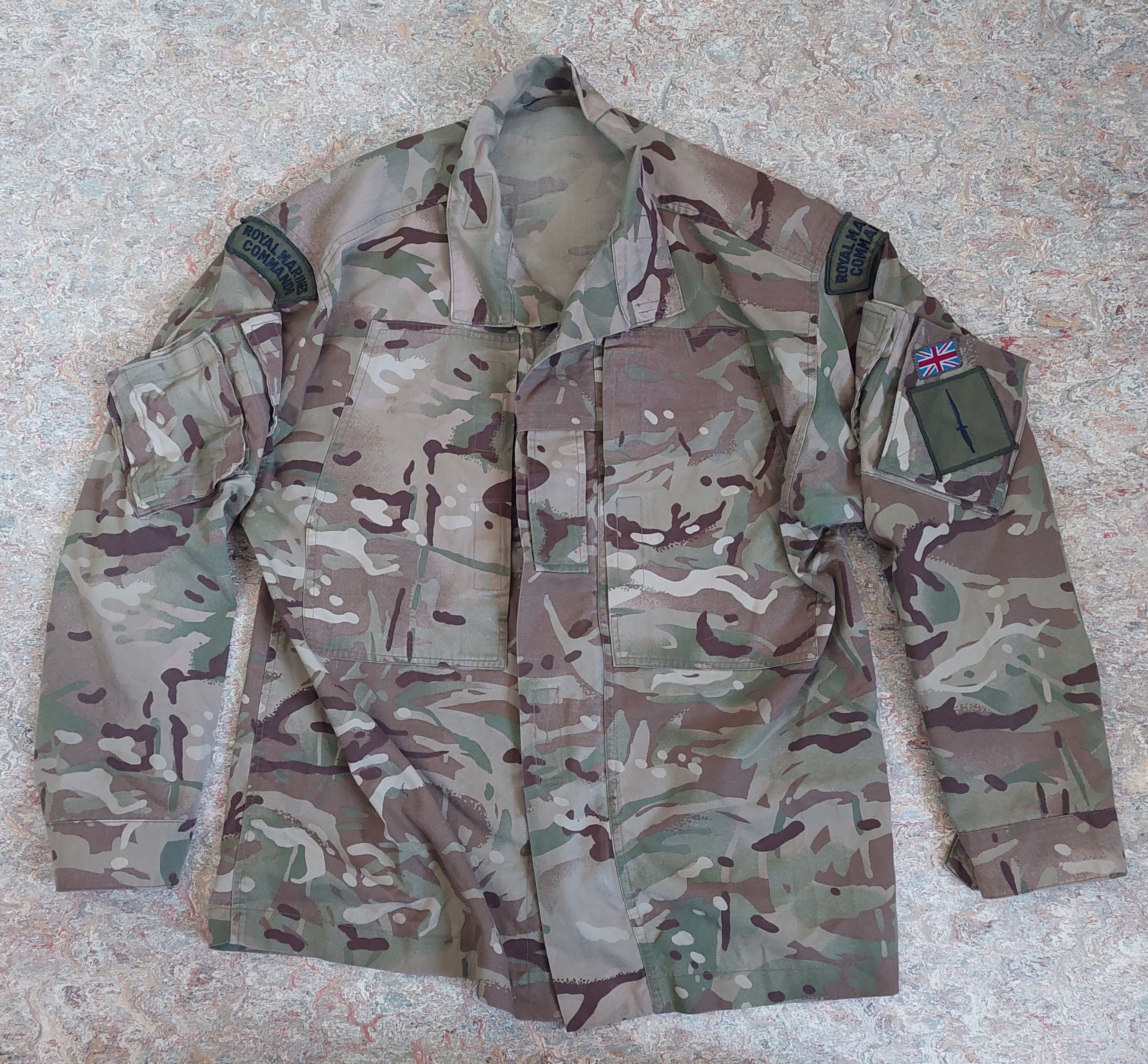 Other British Royal Marines Commando DPM Camo Shirt | Grailed