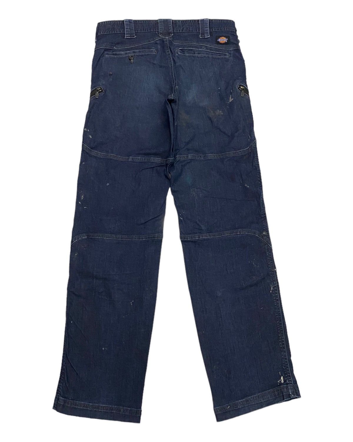 Dickies RARE🔥VINTAGE DICKIES PAINT SPLASH ZIPPER POCKET DENIM JEANS Size US 32 / EU 48 - 6 Thumbnail