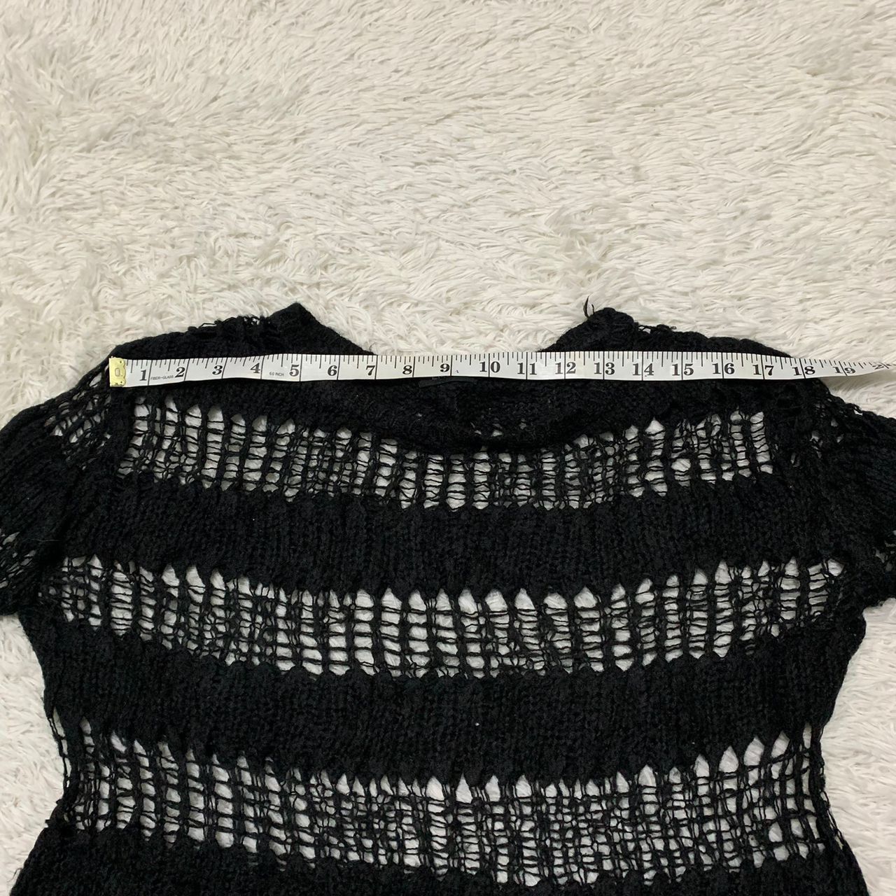 Japanese Brand Emoda Distress Knit Constructed Pullover Size US M / EU 48-50 / 2 - 5 Thumbnail