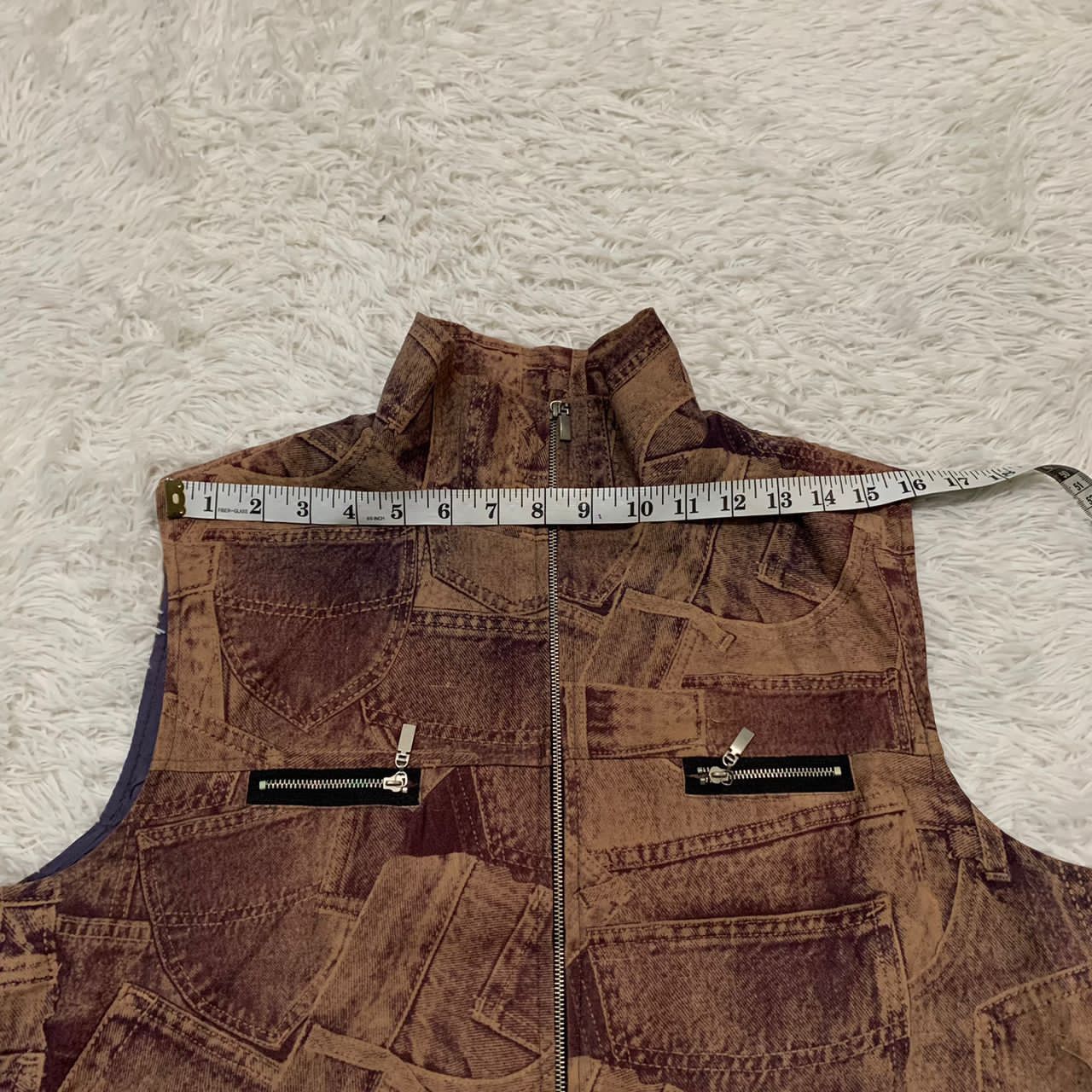Art Comes First × Japanese Brand Cozy Printed Vest Size US M / EU 48-50 / 2 - 5 Thumbnail