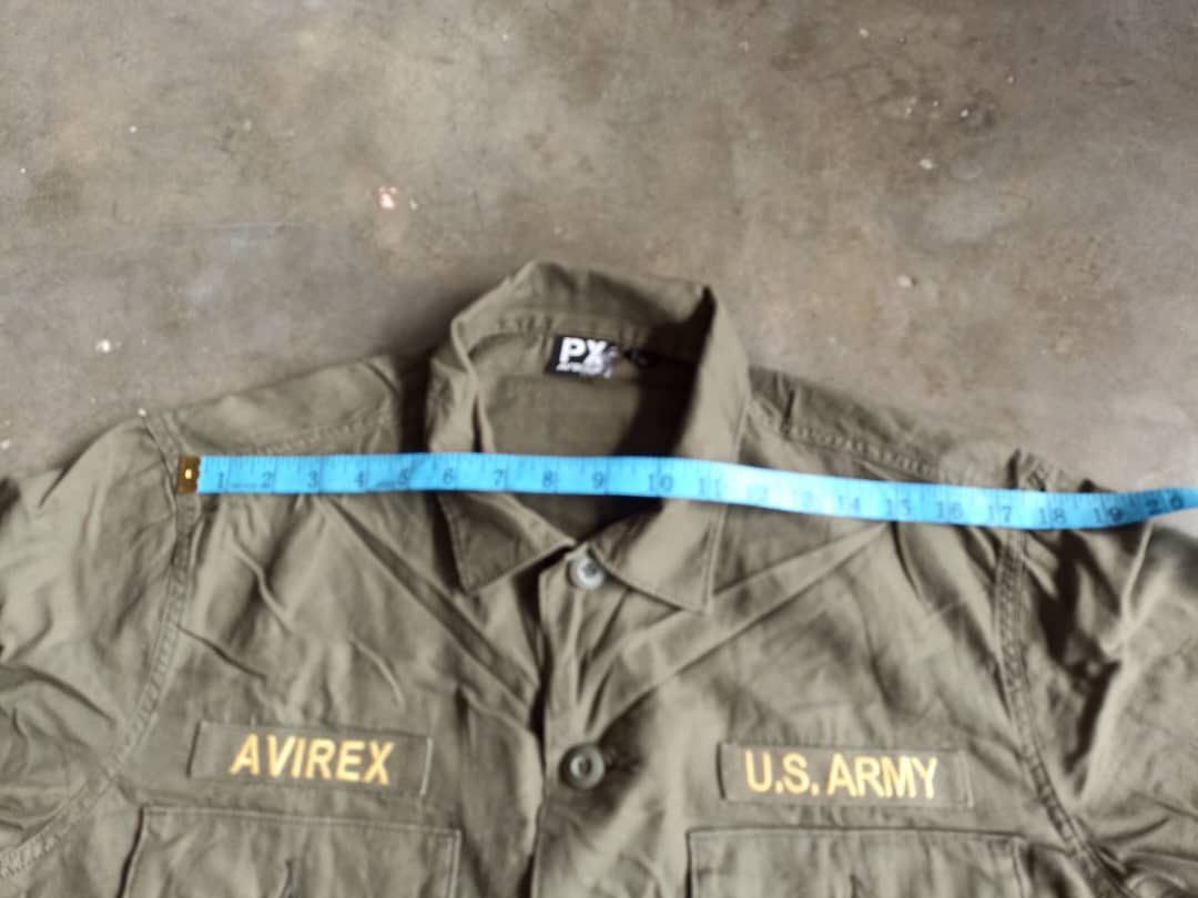 Avirex Avirex Long Sleeve Button Jacket Size US XL / EU 56 / 4 - 13 Thumbnail