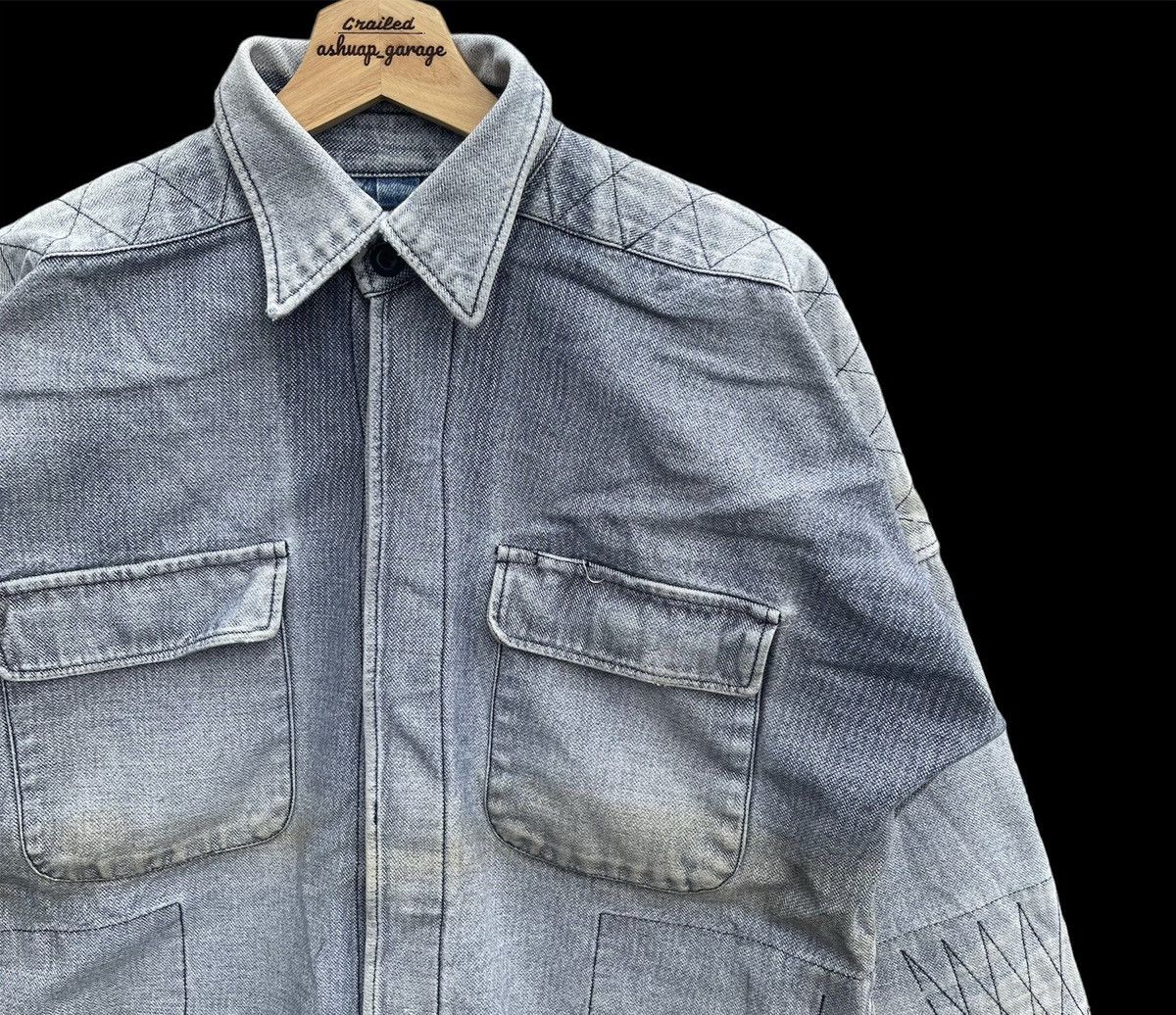 Japanese Brand × Seditionaries Distressed Seditionaries Custom Workers Denim Jacket Size US L / EU 52-54 / 3 - 3 Thumbnail