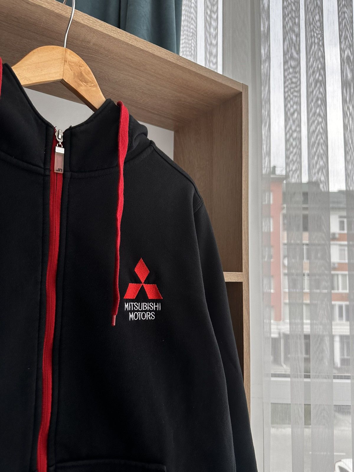 Mitsubishi Motors フリースジャケット 黒 DHgate.com:Mitsubishi Motors Mens Fleece-Lined Stand-Up