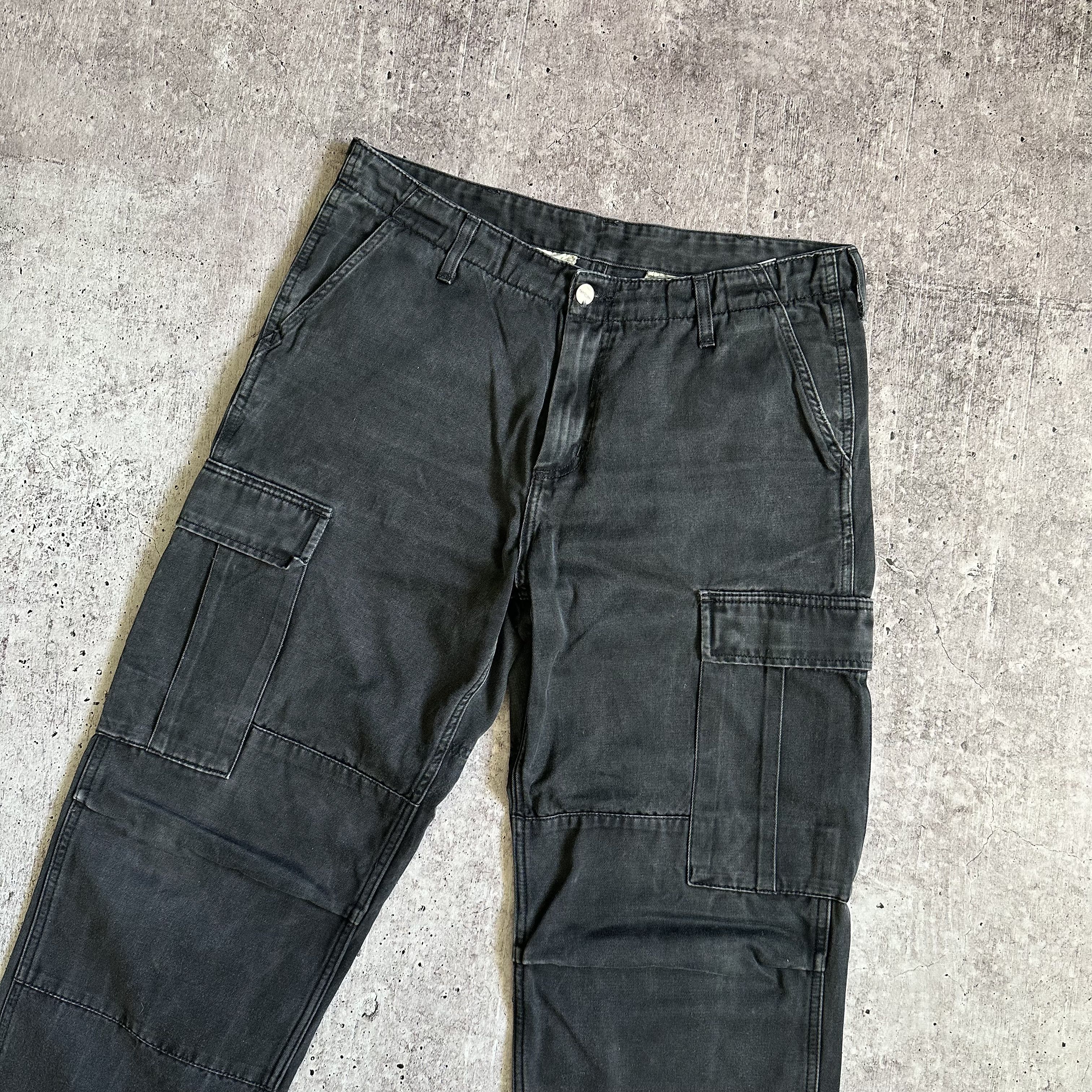 Carhartt VINTAGE CARHARTT CARGO REGULAR DENIM PANTS LEATHER LOGO Size US 34 / EU 50 - 8 Thumbnail