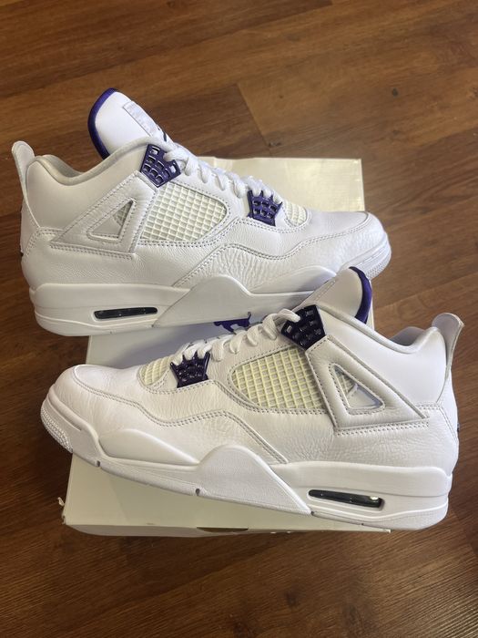 nike jordan retro 4 purple