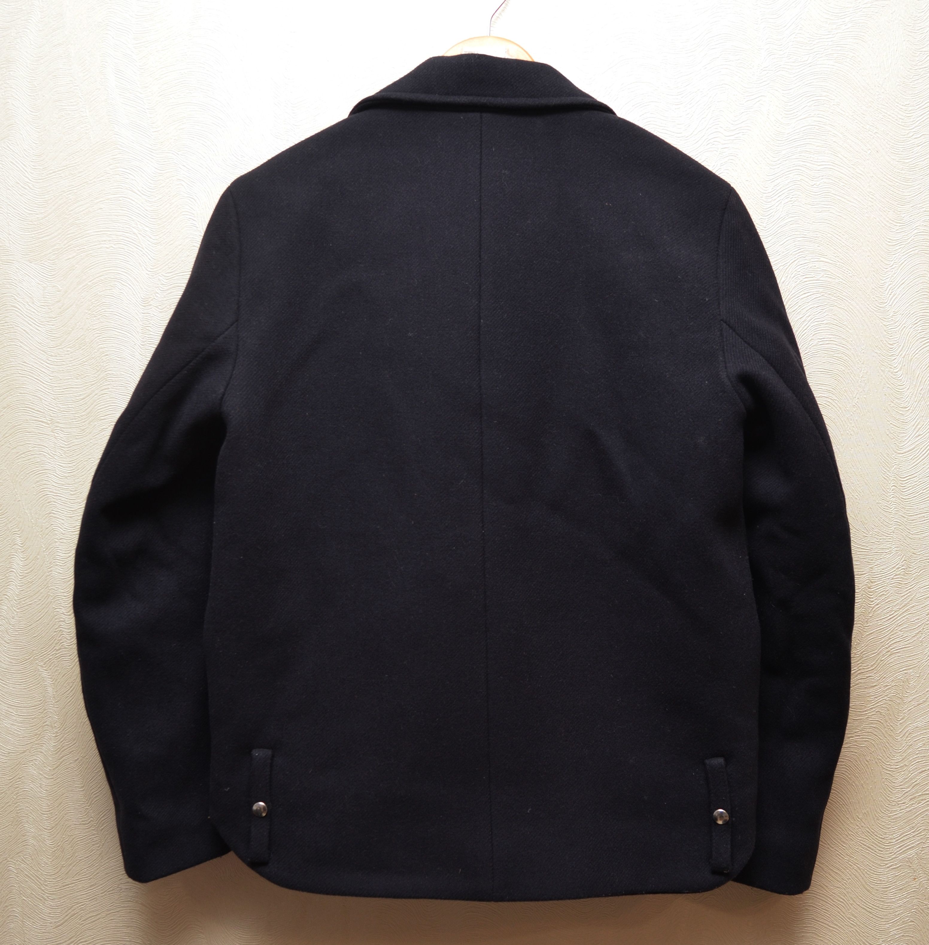 Designer × Sandro Sandro Biker Wool Jacket Sz FR36 Small Size XS / US 0-2 / IT 36-38 - 6 Thumbnail