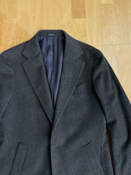 Suitsupply Suitsupply Charcoal Grey Wool Topcoat 36R (US) Grailed