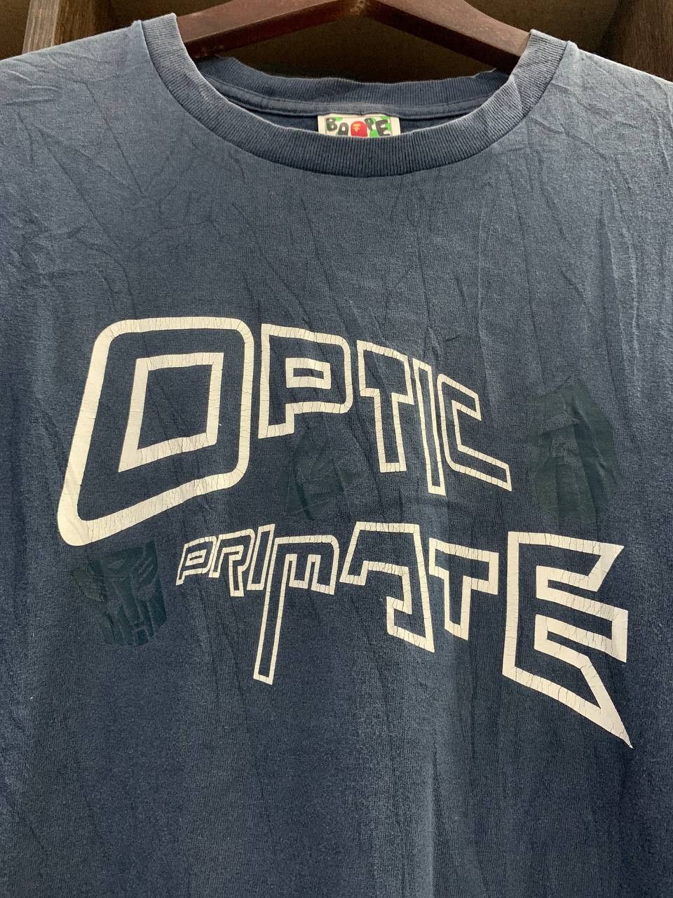 Bape BAPE x Transformers Optic Primate Tee Size US M / EU 48-50 / 2 - 2 Thumbnail