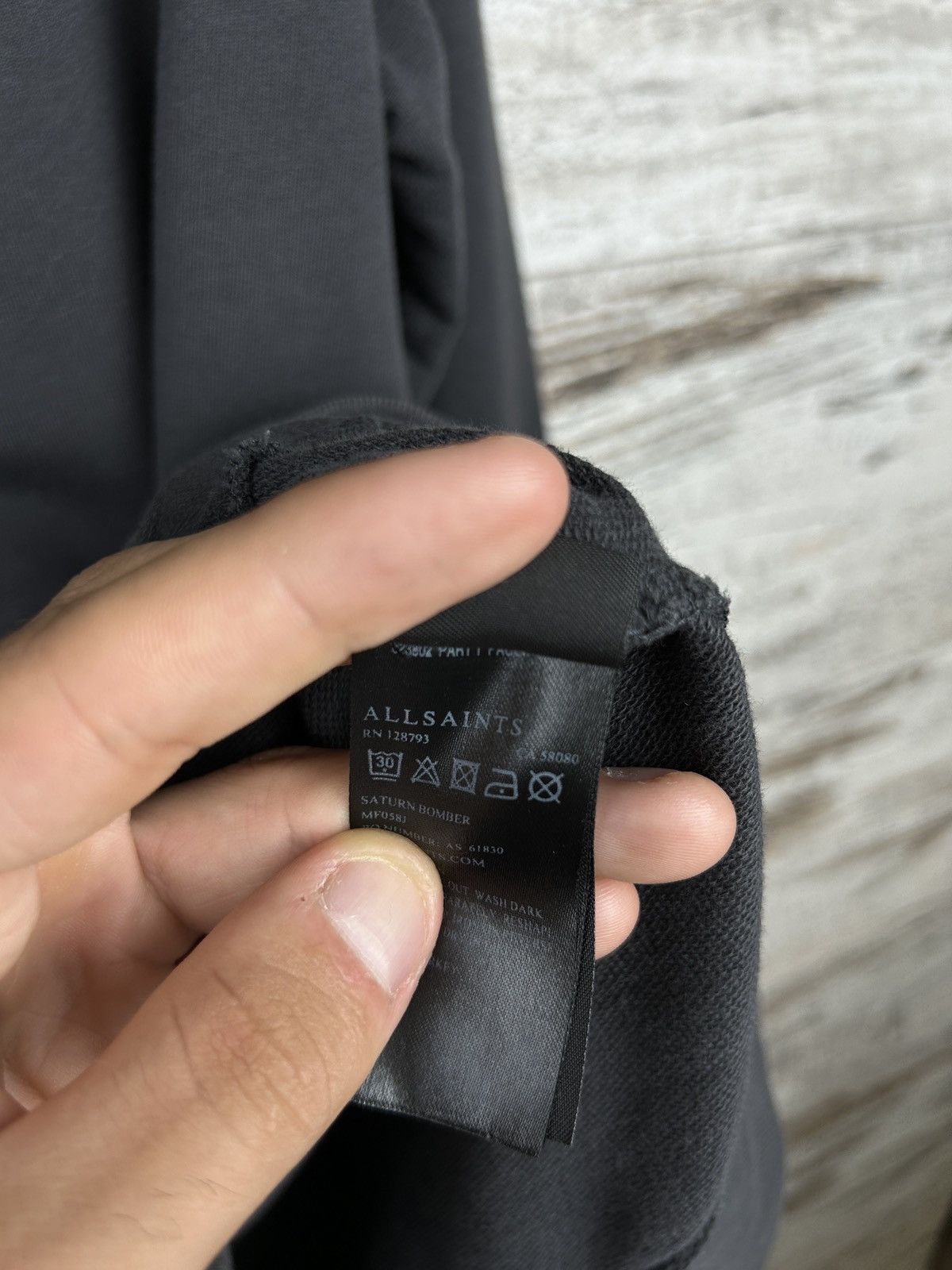 Allsaints × Japanese Brand Mens AllSaints Saturn Bomber basic cotton luxury Japanese Size US S / EU 44-46 / 1 - 10 Thumbnail