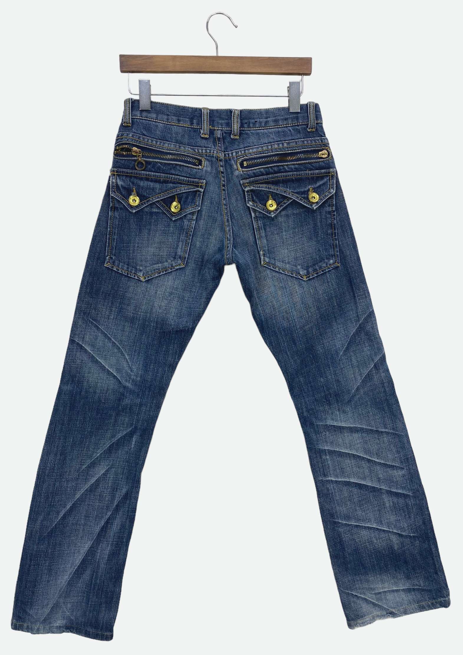Japanese Brand Apestein Denim Jeans Flare Women Jeans Bootcut Jeans Size US 28 / EU 44 - 1 Thumbnail