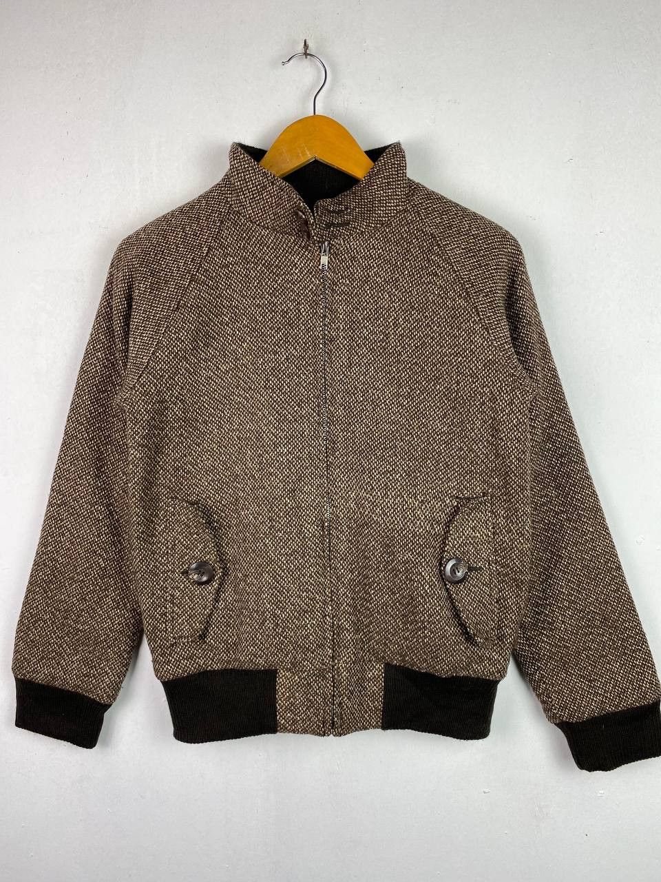 Japanese Brand vintage japanese brands wool jacket quilted lining Size US M / EU 48-50 / 2 - 1 Thumbnail