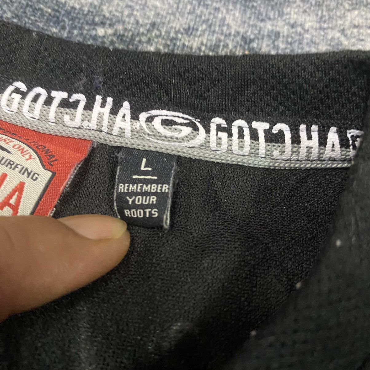 Gotcha × Vintage Vintage Gotcha Surf Cable Style Spellout Long Sleeve Size US M / EU 48-50 / 2 - 5 Thumbnail