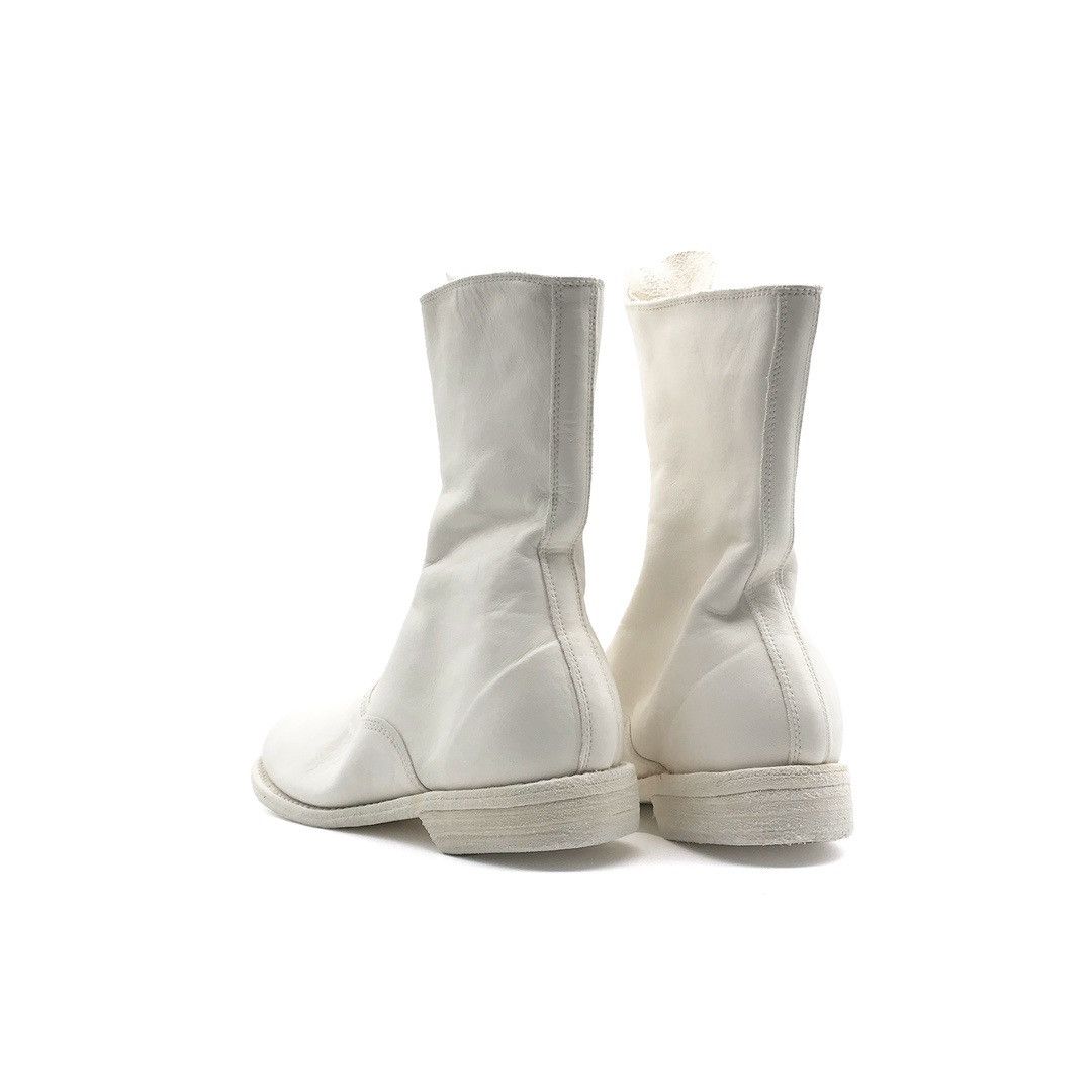 Guidi Guidi White 310 Soft Horse Leather Boots Size US 8 / IT 38 - 3 Thumbnail